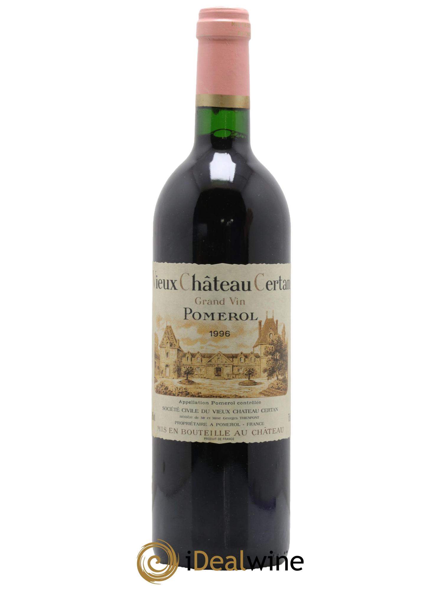 Vieux Château Certan 1996 - Lotto di 1 bottiglia - 0