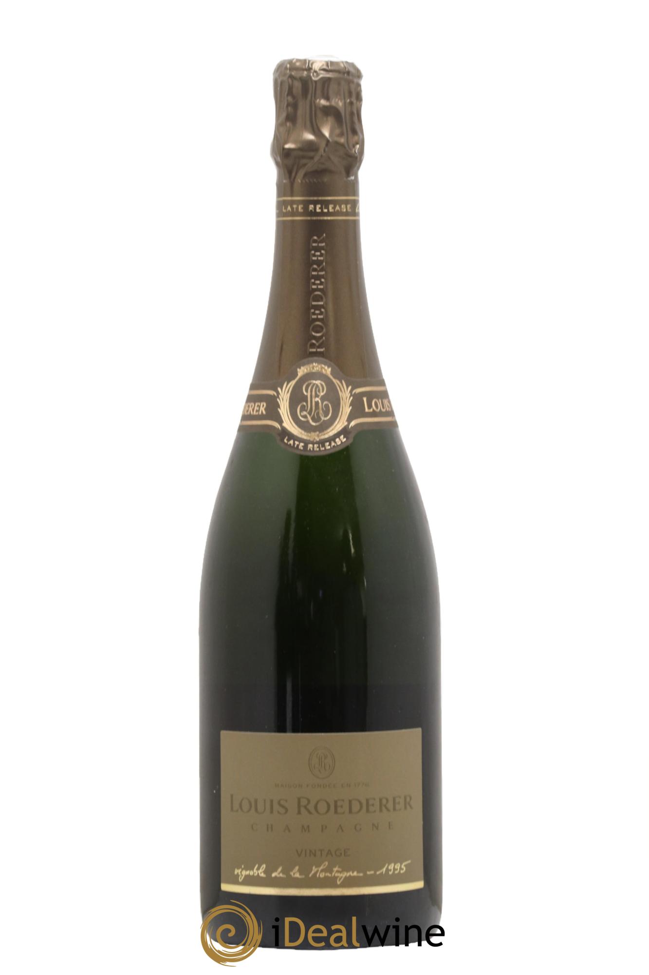 Champagne Late Release Vintage 1995 Maison Louis Roederer 1995 - Posten von 1 Flasche - 0