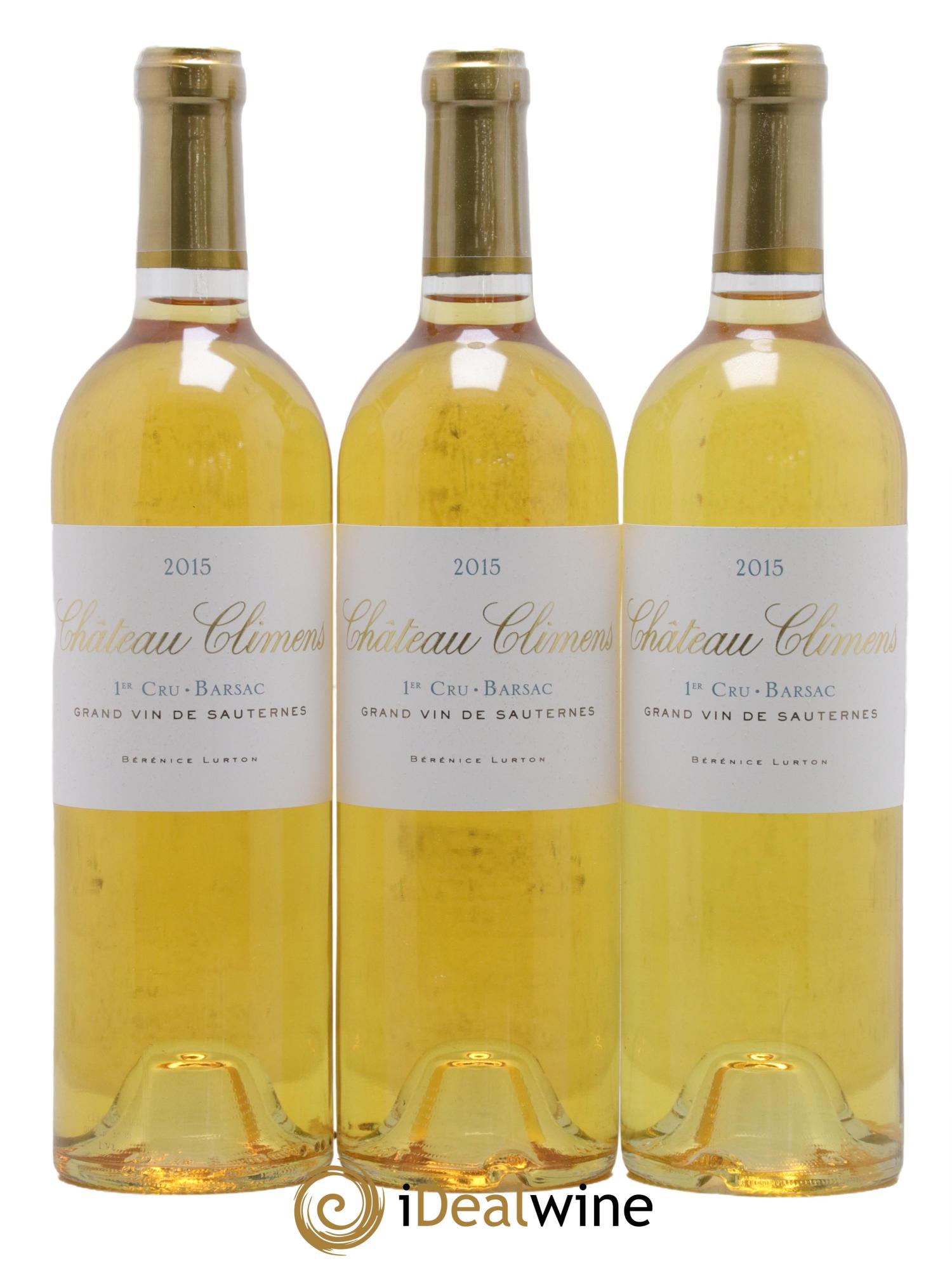 Château Climens 1er Grand Cru Classé 2015 - Lot de 6 bouteilles - 2