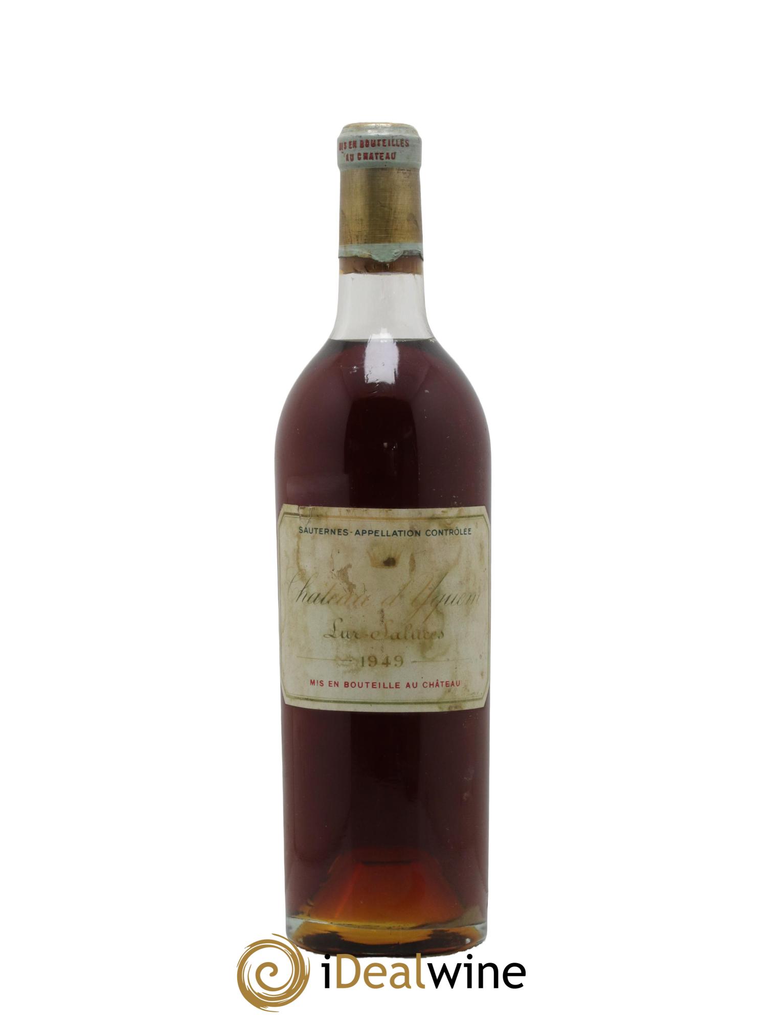 Château d' Yquem 1er Cru Classé Supérieur 1949 - Lot de 1 bouteille - 0