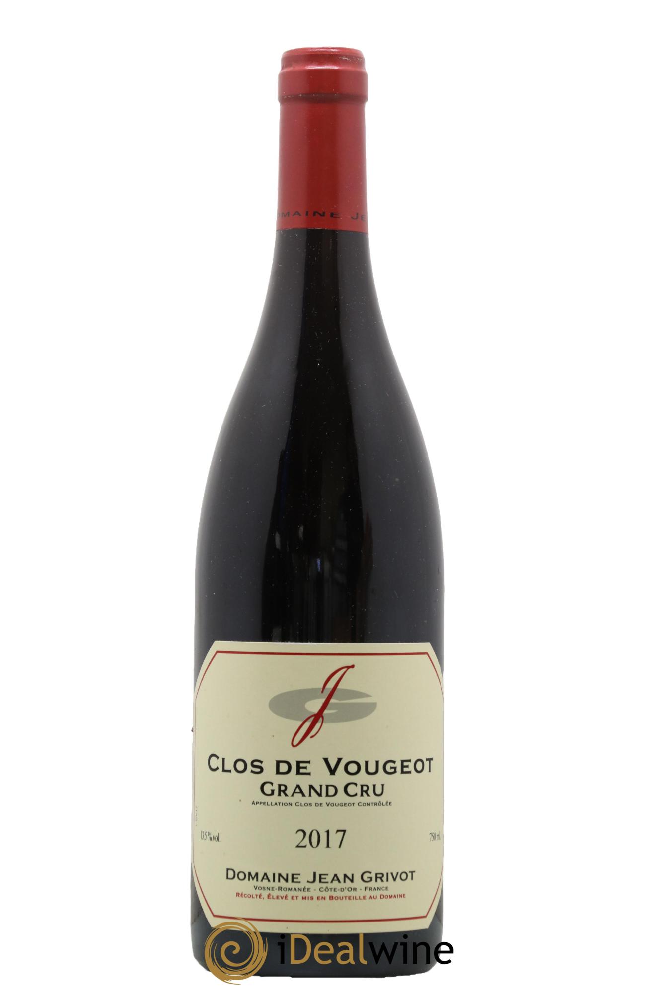 Clos de Vougeot Grand Cru Jean Grivot 2017 - Lotto di 1 bottiglia - 0