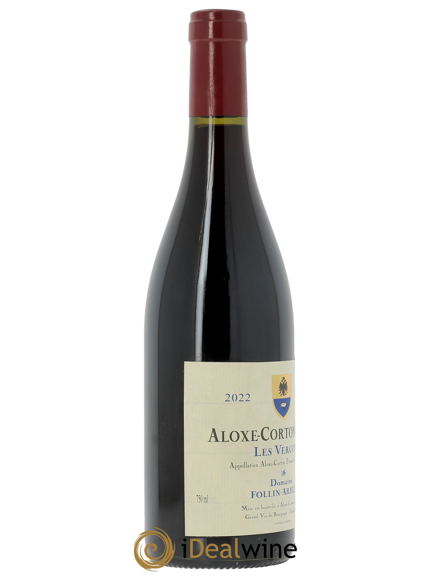 Aloxe-Corton 1er Cru Les Vercots Follin-Arbelet (Domaine)  2022 - Lot of 1 bottle - 1