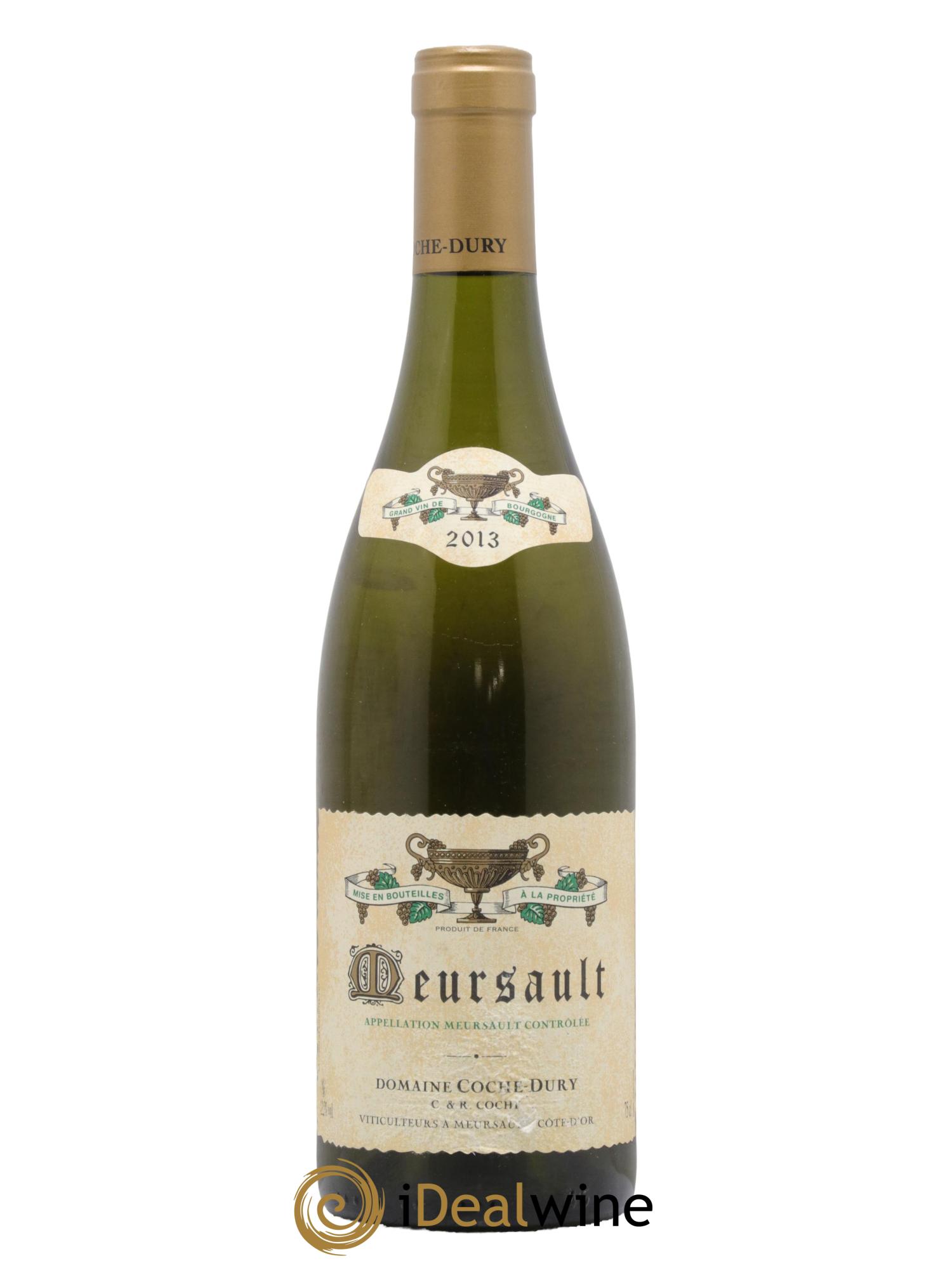 Meursault Coche Dury (Domaine) 2013 - Lot de 1 bouteille - 0