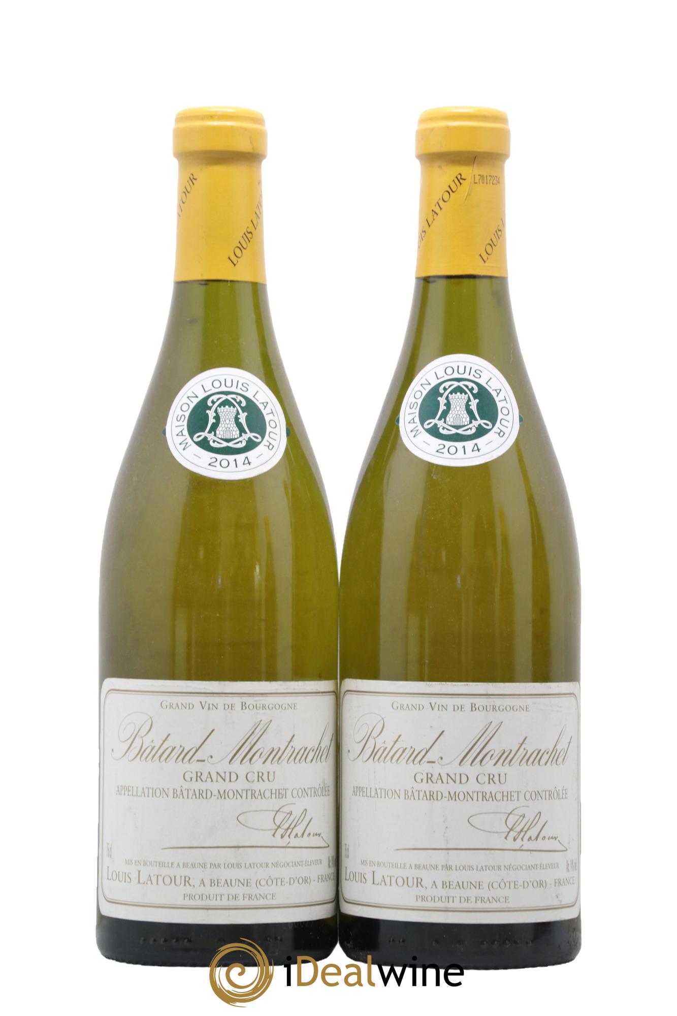 Bâtard-Montrachet Grand Cru Louis Latour 2014 - Lot of 2 bottles - 0