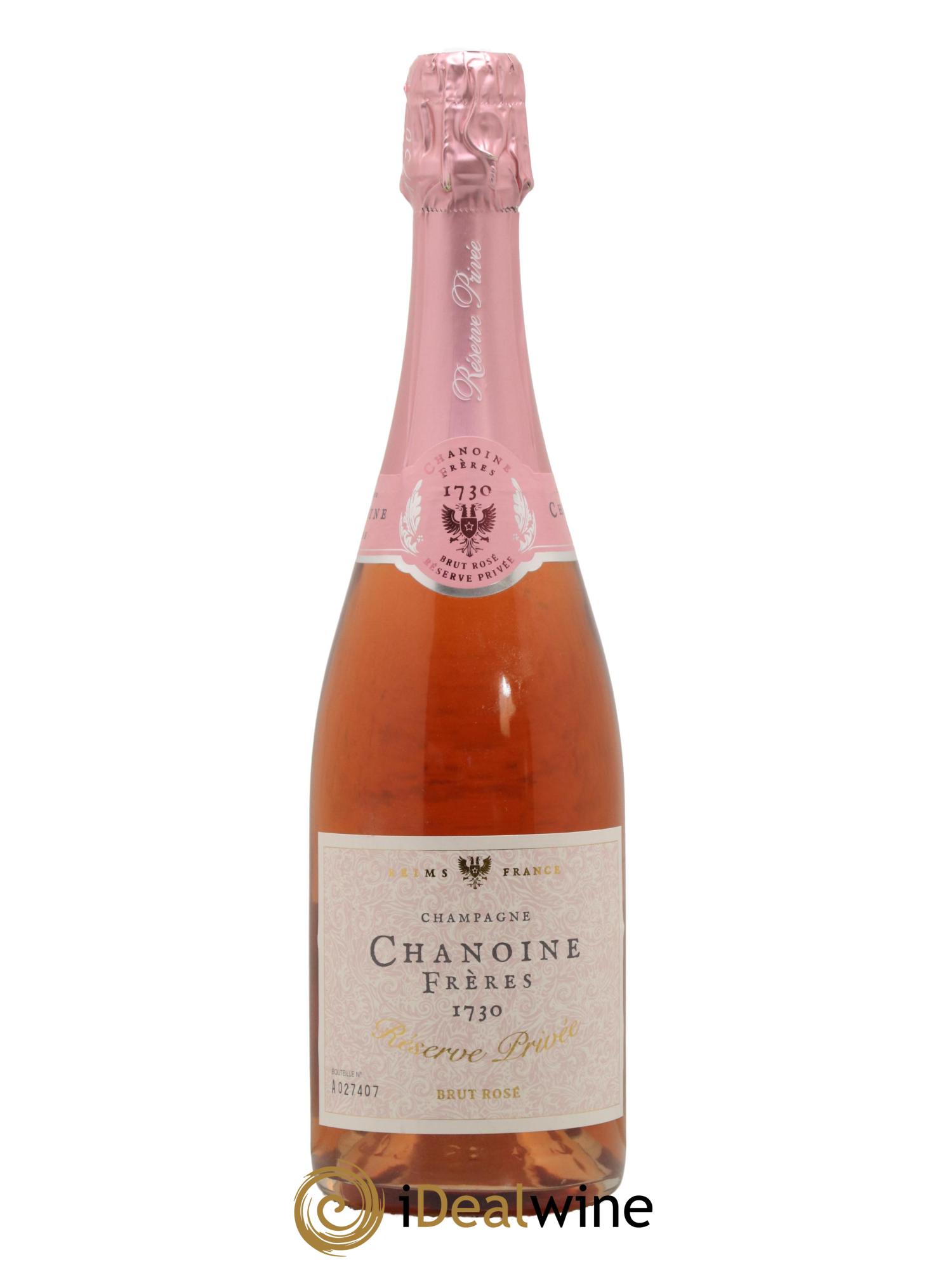 Champagne -- Réserve Privée Brut Chanoine Frères - Lot de 1 bouteille - 0