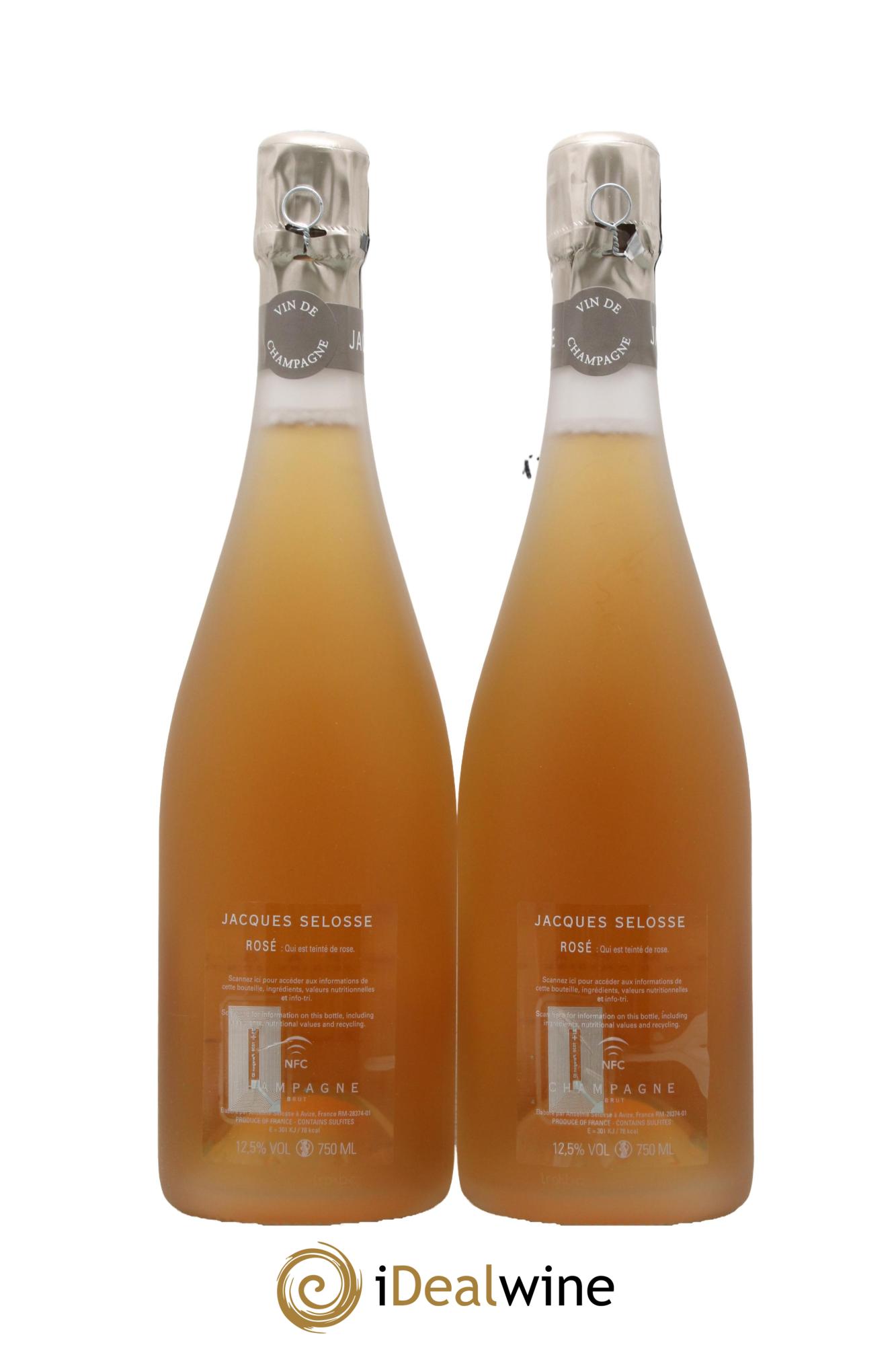 Brut Rosé Jacques Selosse - Posten von 2 Flaschen - 1