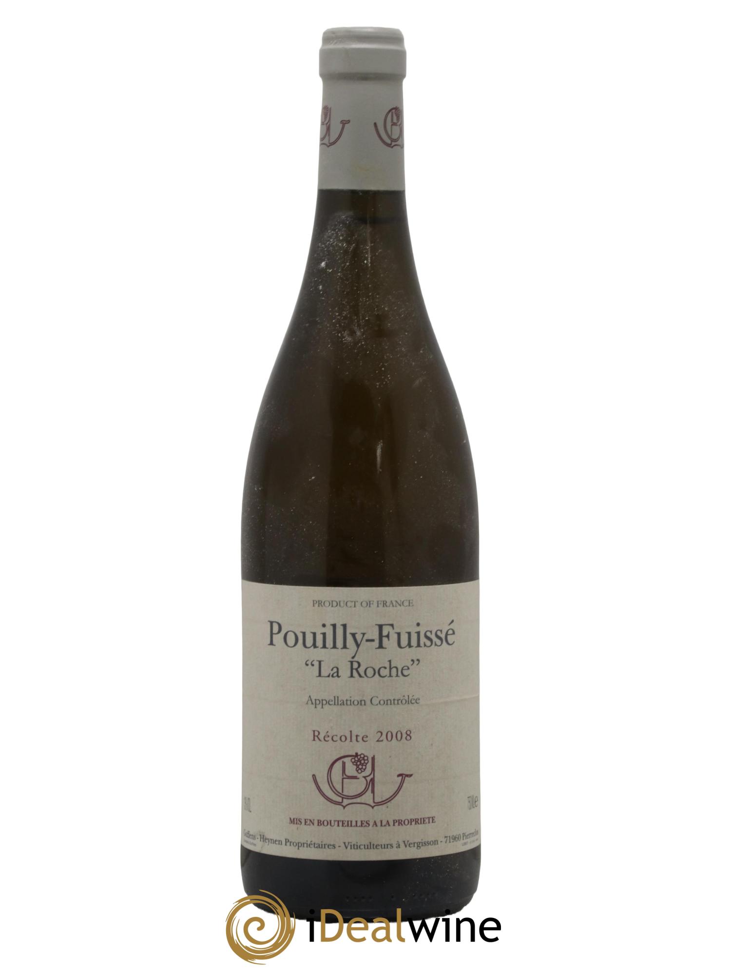 Pouilly-Fuissé La Roche Guffens-Heynen 2008 - Lot de 1 bouteille - 0