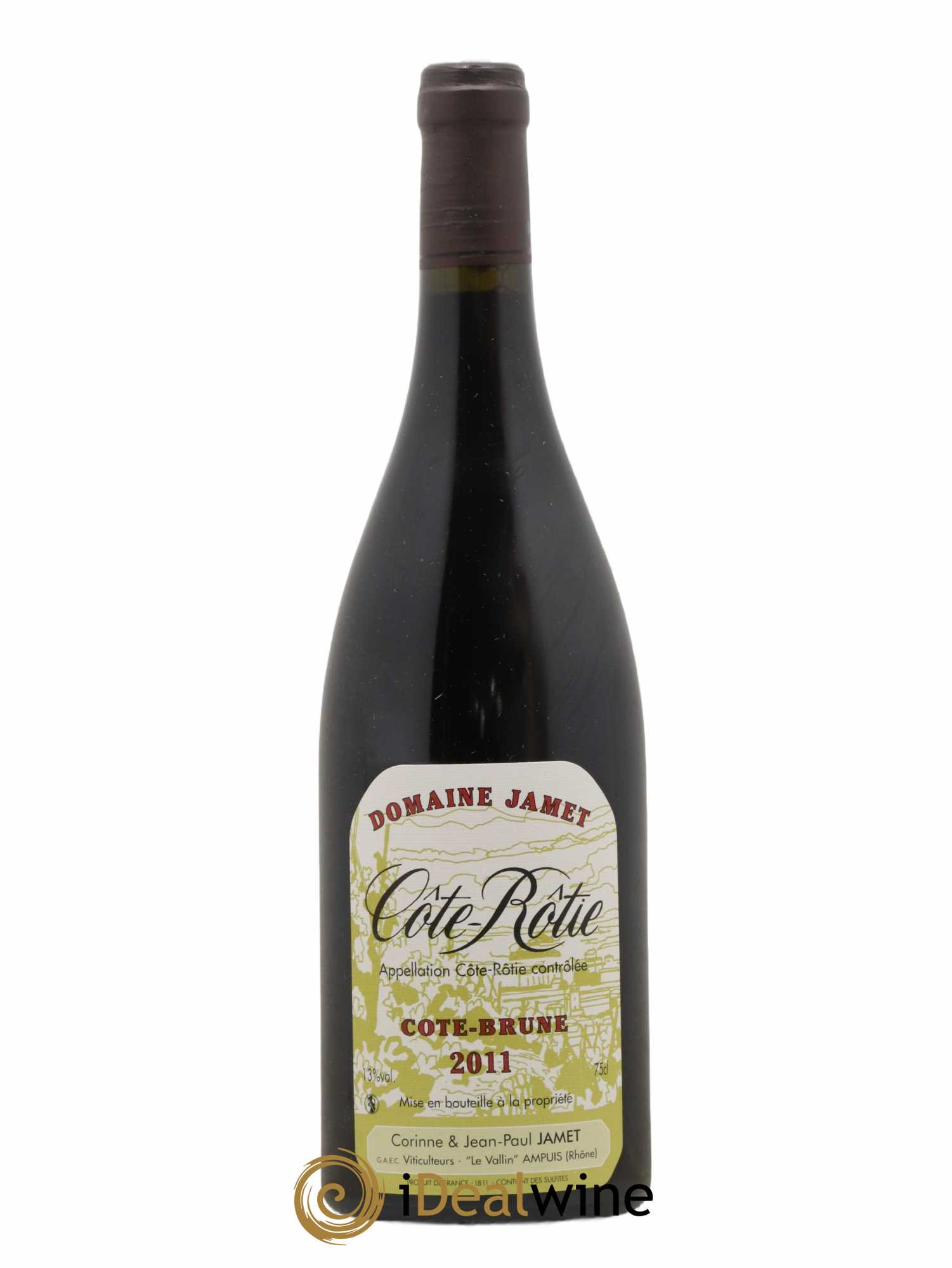 Côte-Rôtie Côte Brune Jamet (Domaine)  2011 - Lot de 1 bouteille - 0