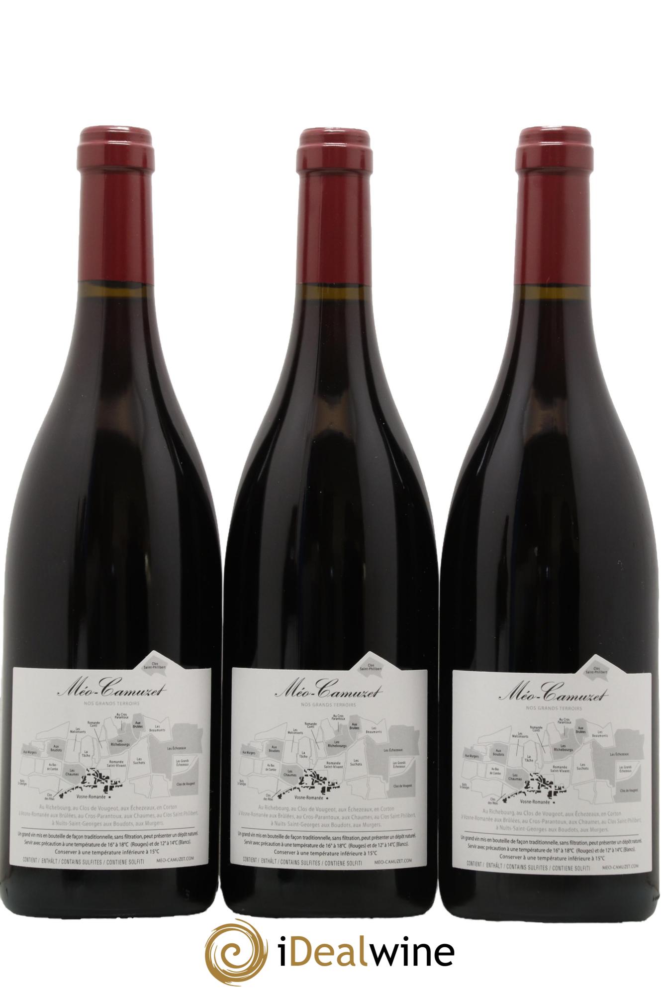 Corton Grand Cru Les Perrières Méo-Camuzet (Domaine) 2021 - Lot de 3 bouteilles - 1