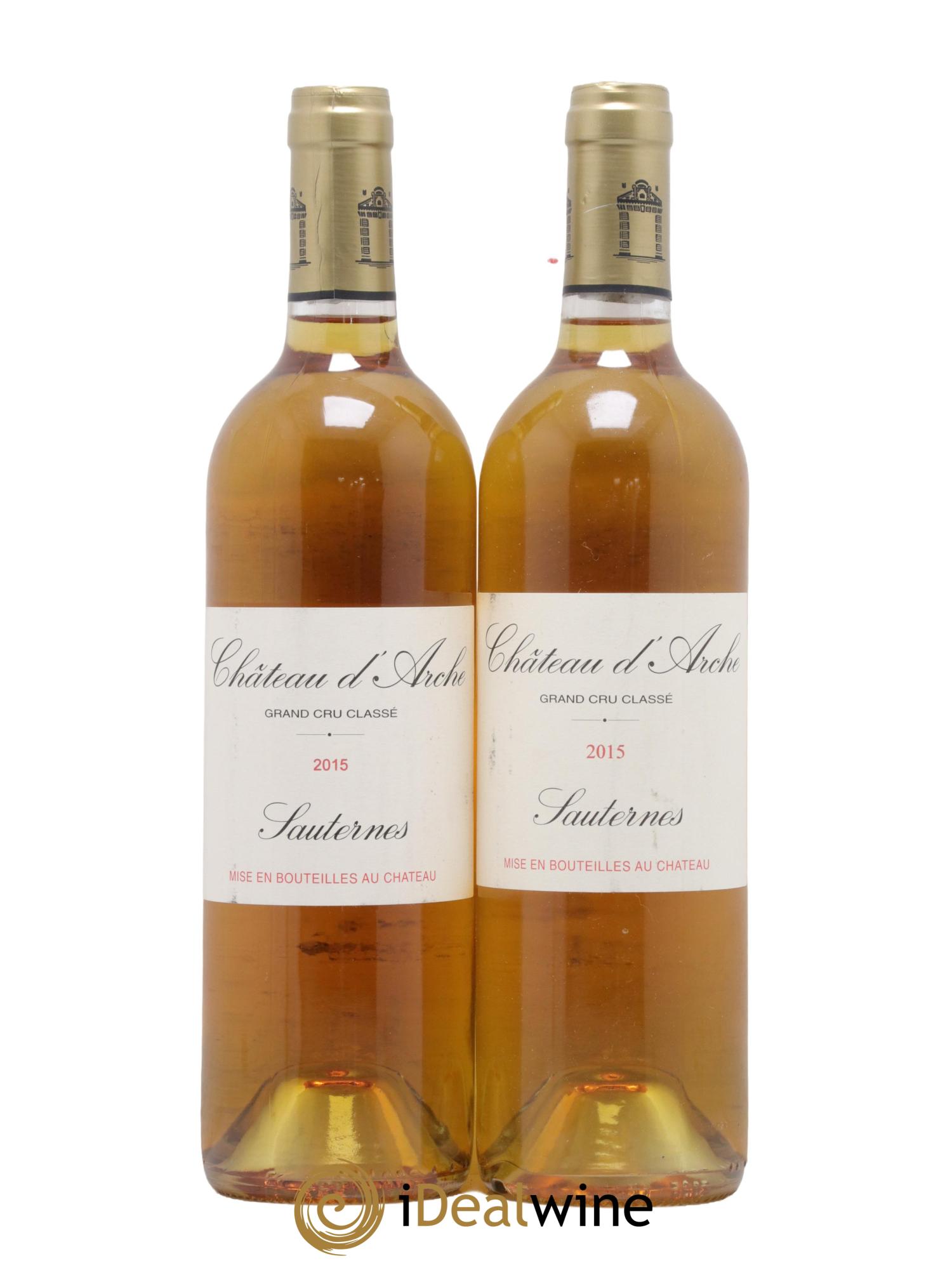 Château d' Arche 2ème Grand Cru Classé  2015 - Lotto di 2 bottiglie - 0