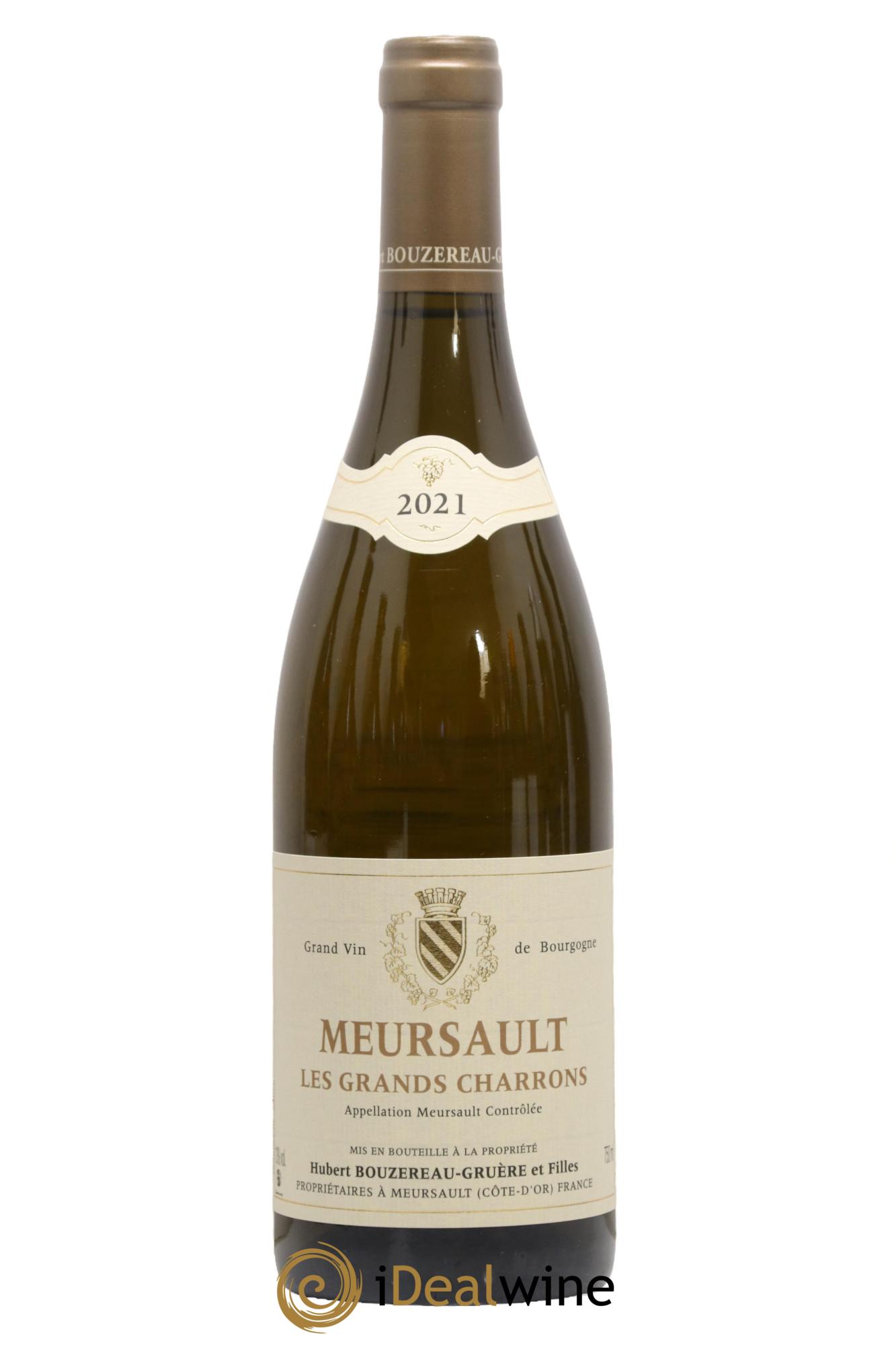 Meursault Les Grands Charrons Domaine Bouzereau Gruere 2021 - Posten von 1 Flasche - 0