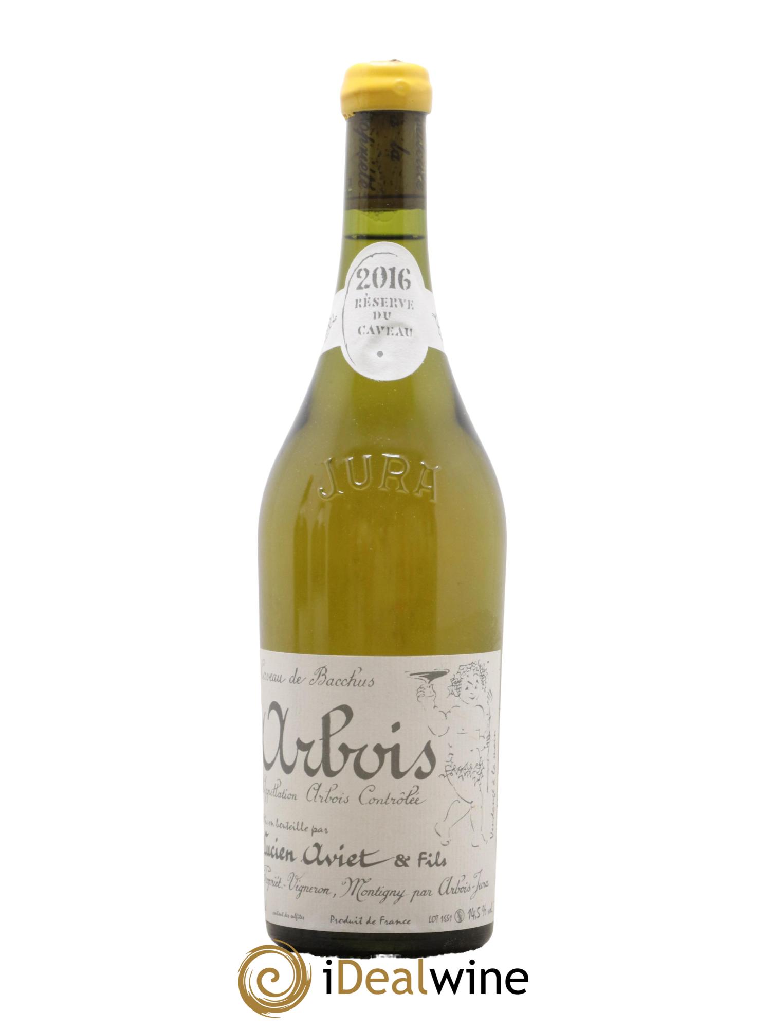 Arbois Savagnin Réserve du Caveau Lucien Aviet (Domaine) 2016 - Lot of 1 bottle - 0