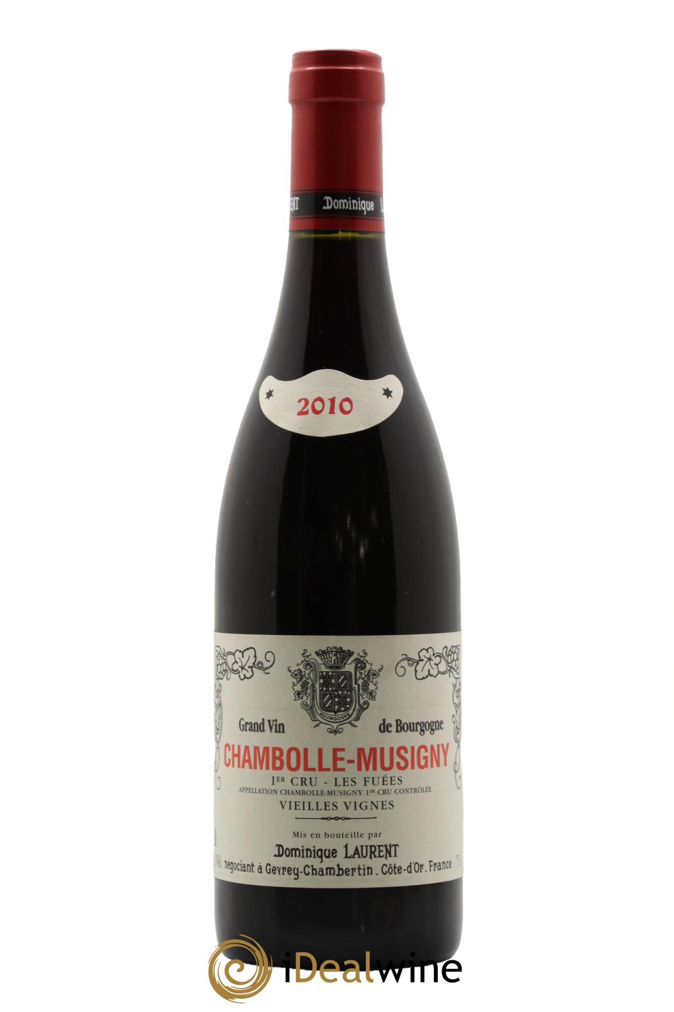 Chambolle-Musigny 1er Cru Les Fuées Vieilles Vignes  Dominique Laurent 2010 - Lotto di 1 bottiglia - 0