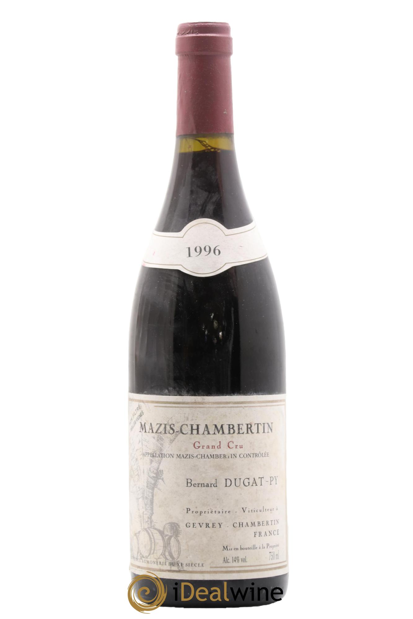 Mazis-Chambertin Grand Cru Vieilles Vignes Dugat-Py 1996 - Lot de 1 bouteille - 0