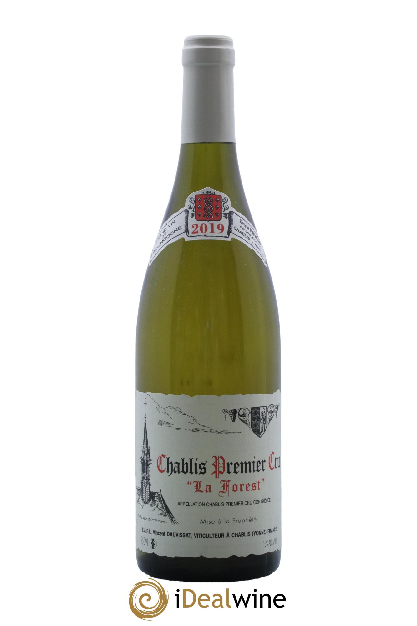 Chablis 1er Cru La Forest Vincent Dauvissat (Domaine) 2019 - Posten von 1 Flasche - 0