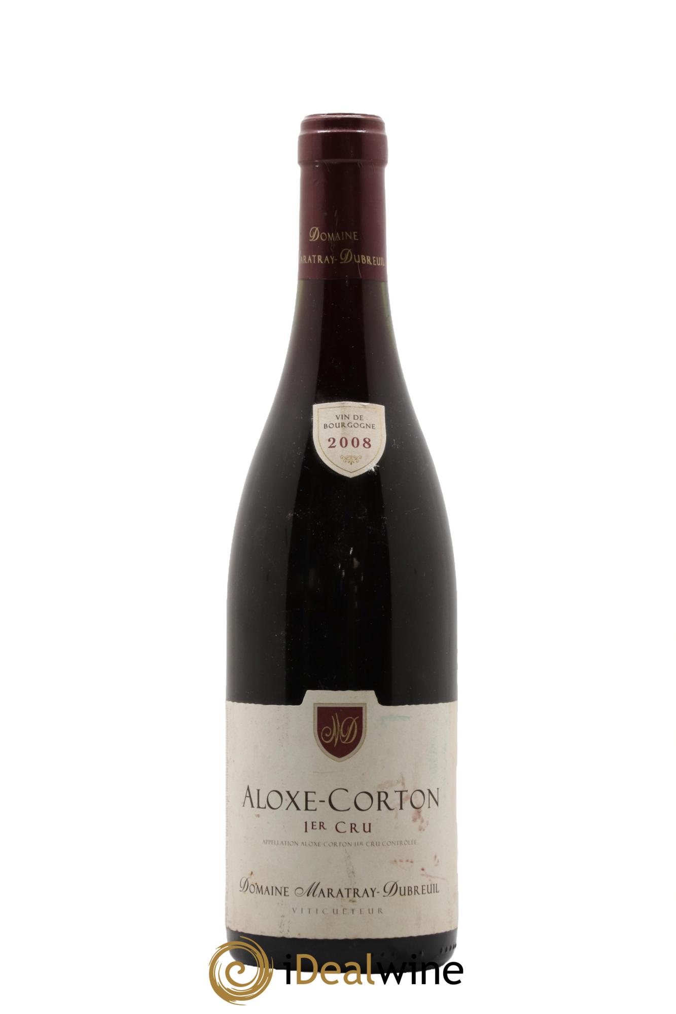 Aloxe-Corton 1er Cru Domaine Maratray-Dubreuil 2008 - Lotto di 1 bottiglia - 0