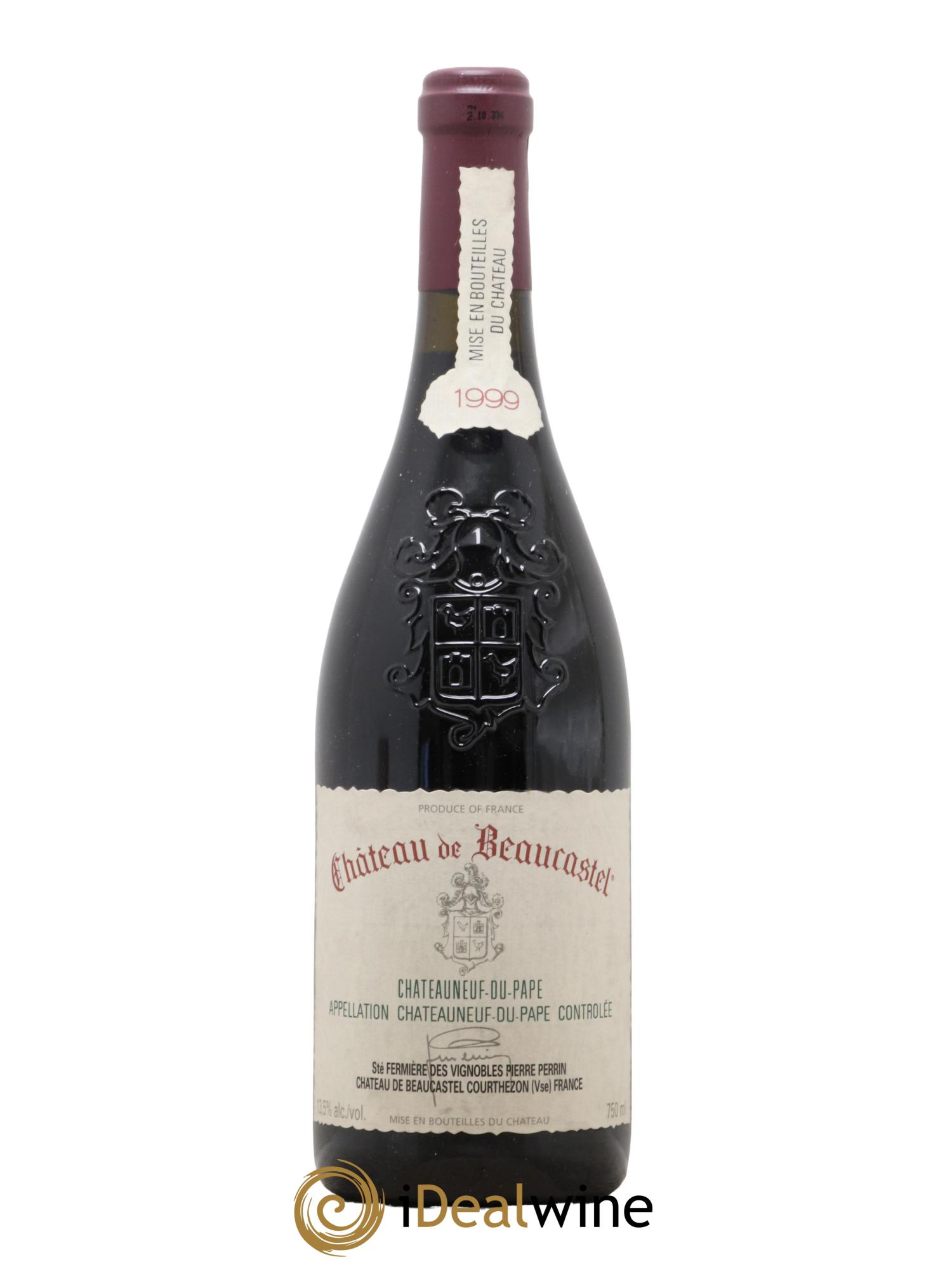 Châteauneuf-du-Pape Château de Beaucastel Famille Perrin 1999 - Lotto di 1 bottiglia - 0