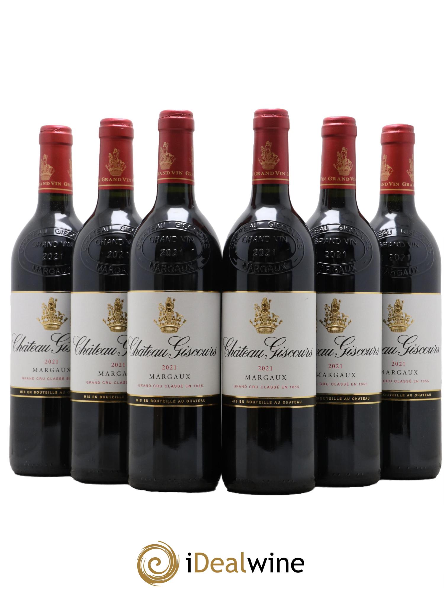 Château Giscours 3ème Grand Cru Classé 2021 - Lot de 6 bouteilles - 0