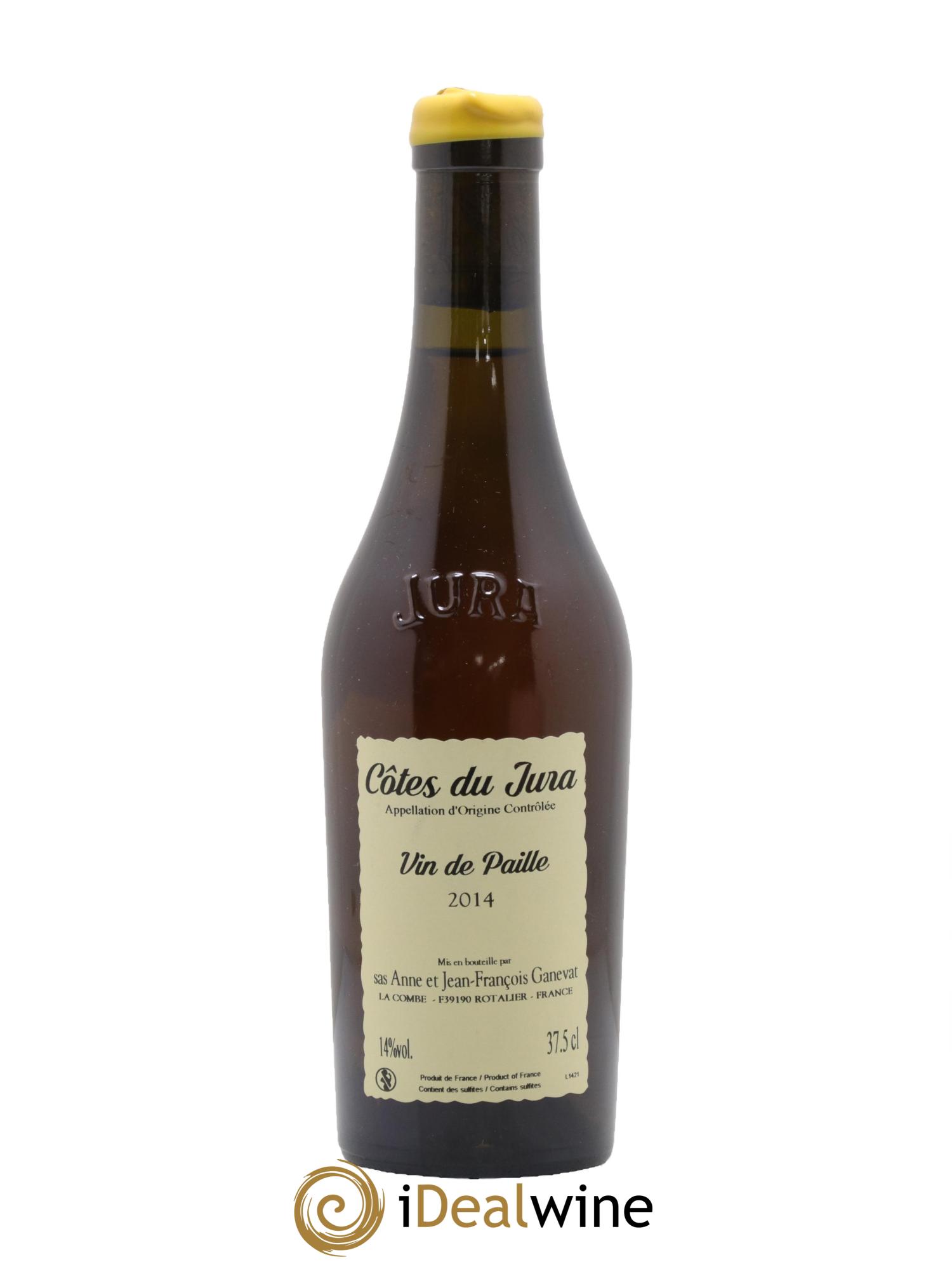 Côtes du Jura Vin de Paille Anne et Jean-François Ganevat 2014 - Lot of 1 half-bottle - 0