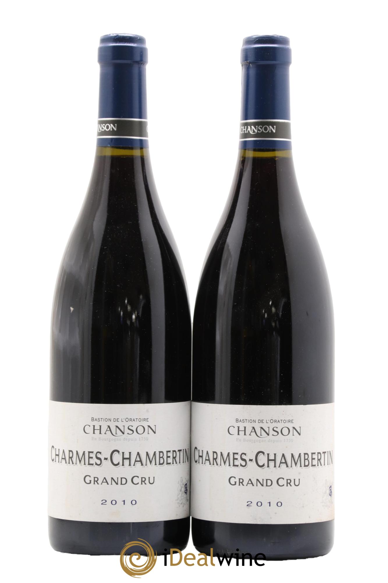 Charmes-Chambertin Grand Cru Chanson 2010 - Lotto di 2 bottiglie - 0