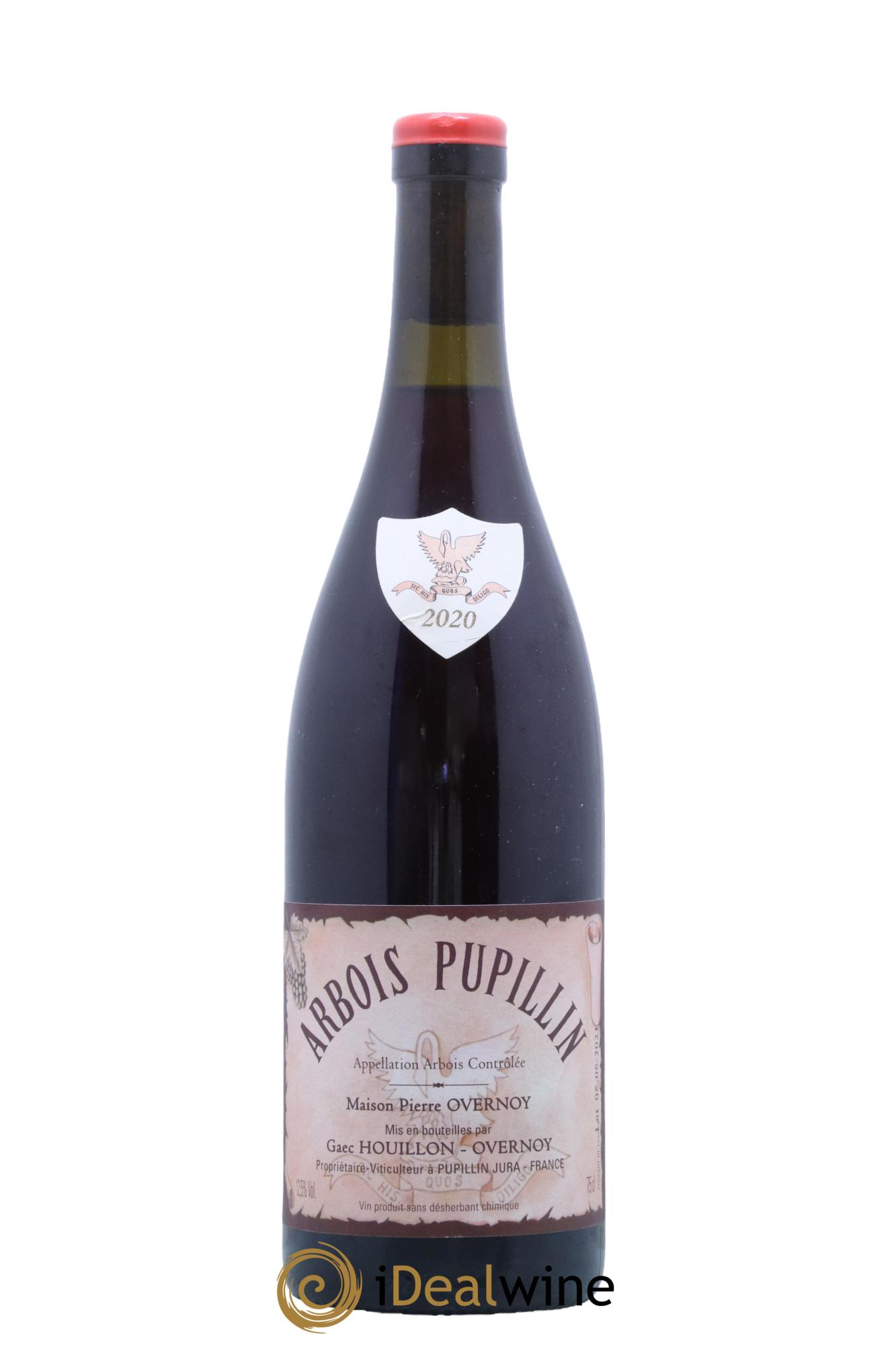 Arbois Pupillin Poulsard (cire rouge) Overnoy-Houillon (Domaine) 2020 - Lotto di 1 bottiglia - 0