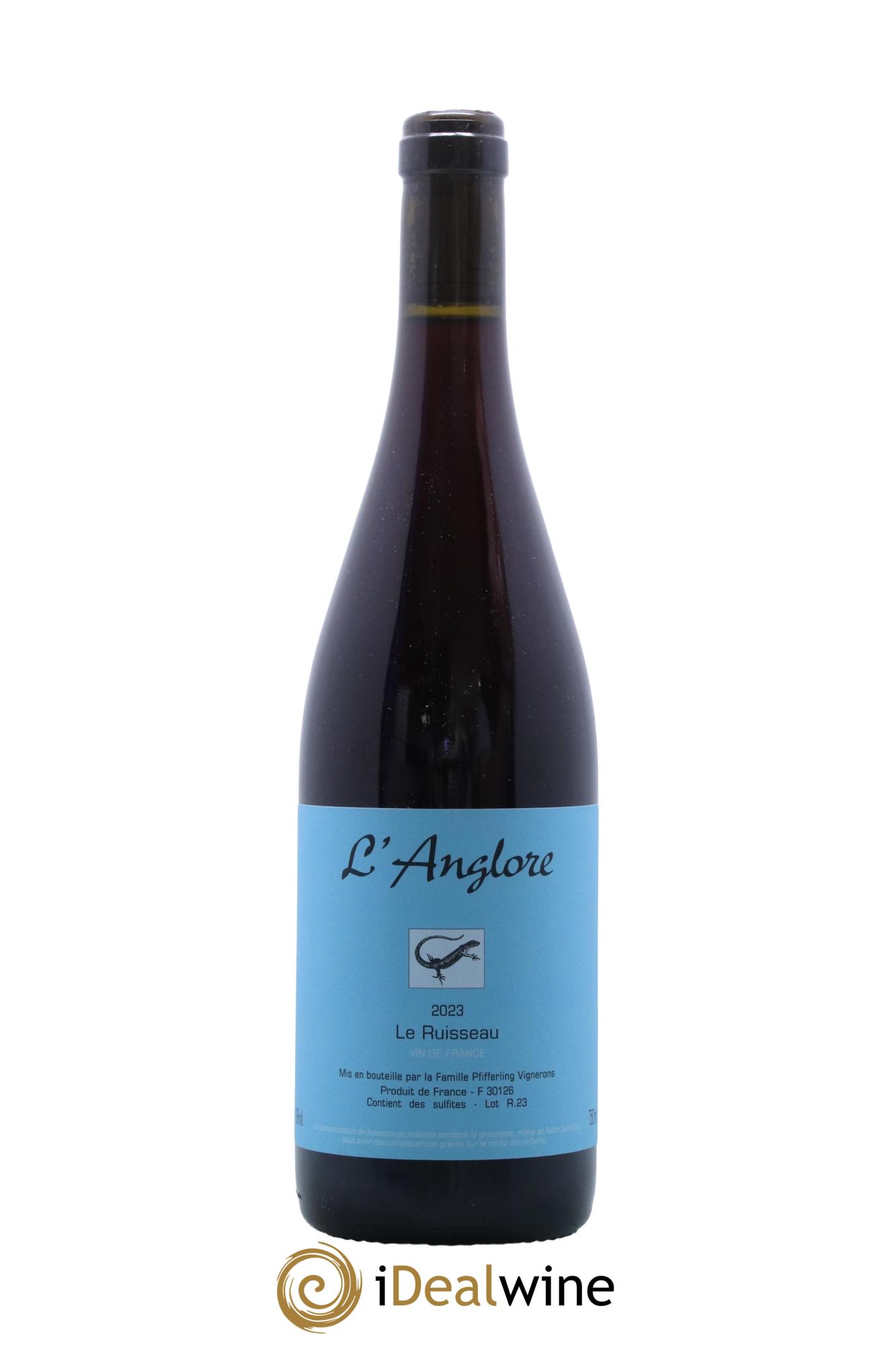 Vin de France Le Ruisseau L'Anglore  2023 - Lot de 1 bouteille - 0