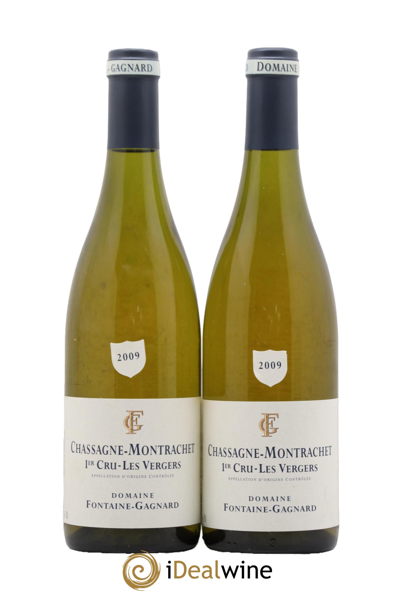 Chassagne-Montrachet 1er Cru Les Vergers Fontaine-Gagnard (Domaine) 2009 - Lot de 2 bouteilles - 0