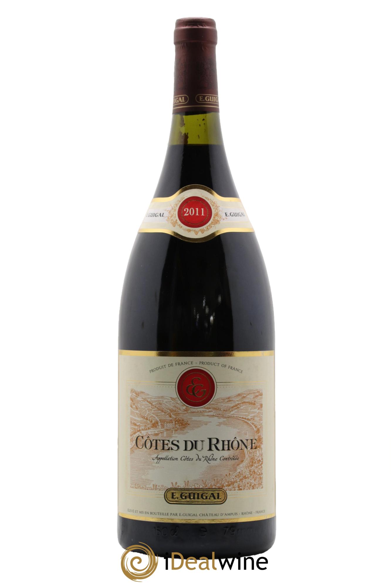 Côtes du Rhône Guigal 2011 - Lotto di 1 magnum - 0