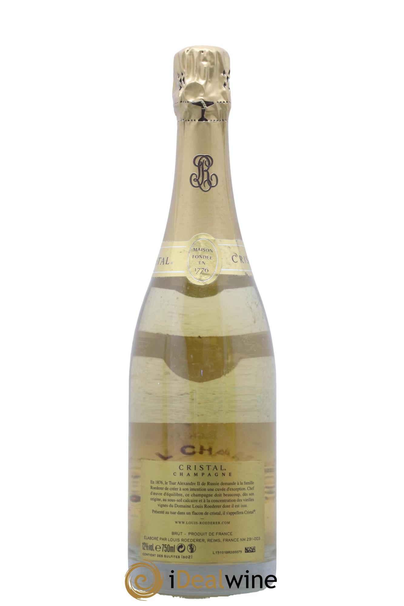 Cristal Louis Roederer 2008 - Lot of 1 bottle - 1