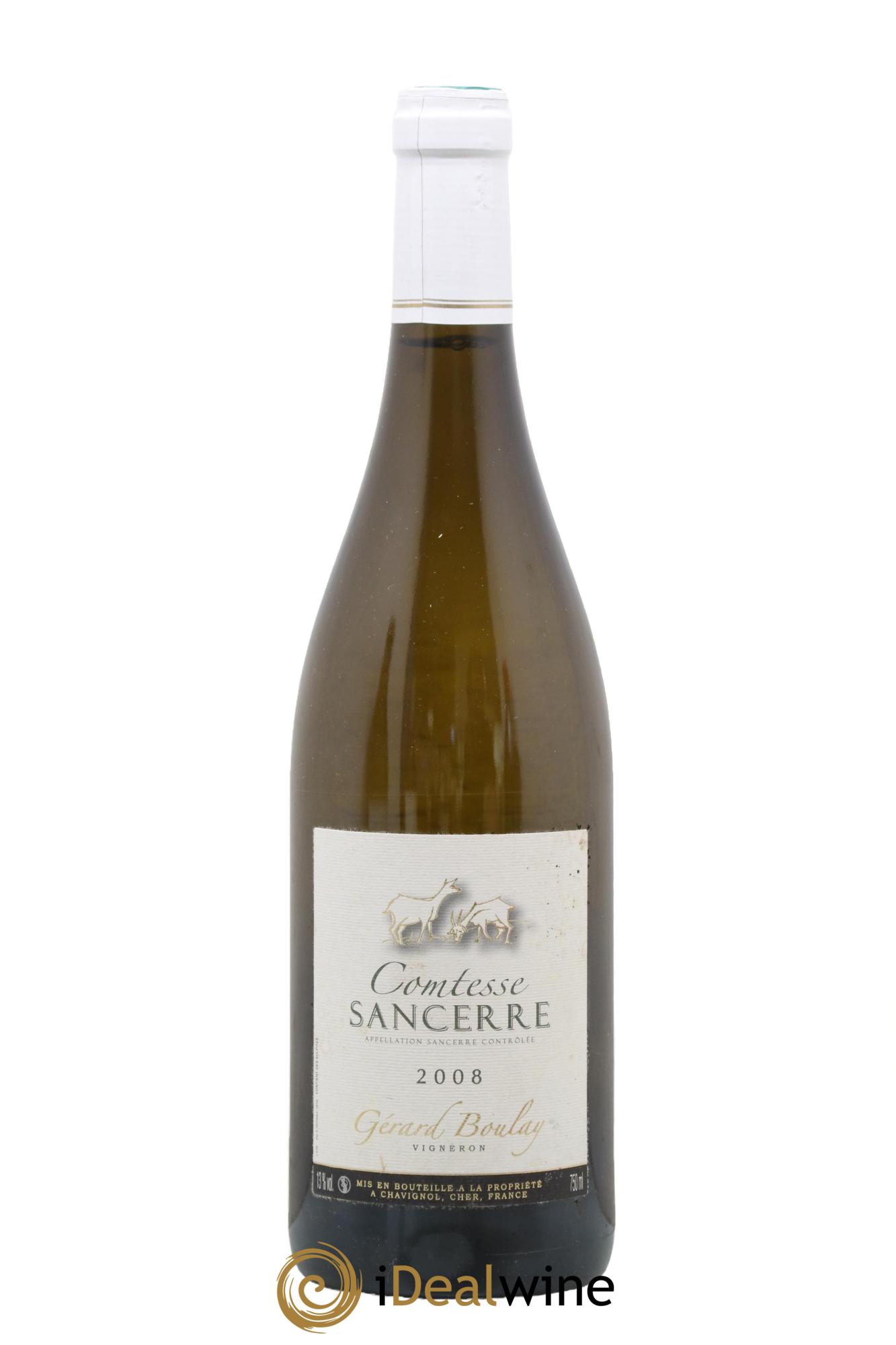 Sancerre Comtesse Gérard Boulay 2008 - Lot de 1 bouteille - 0