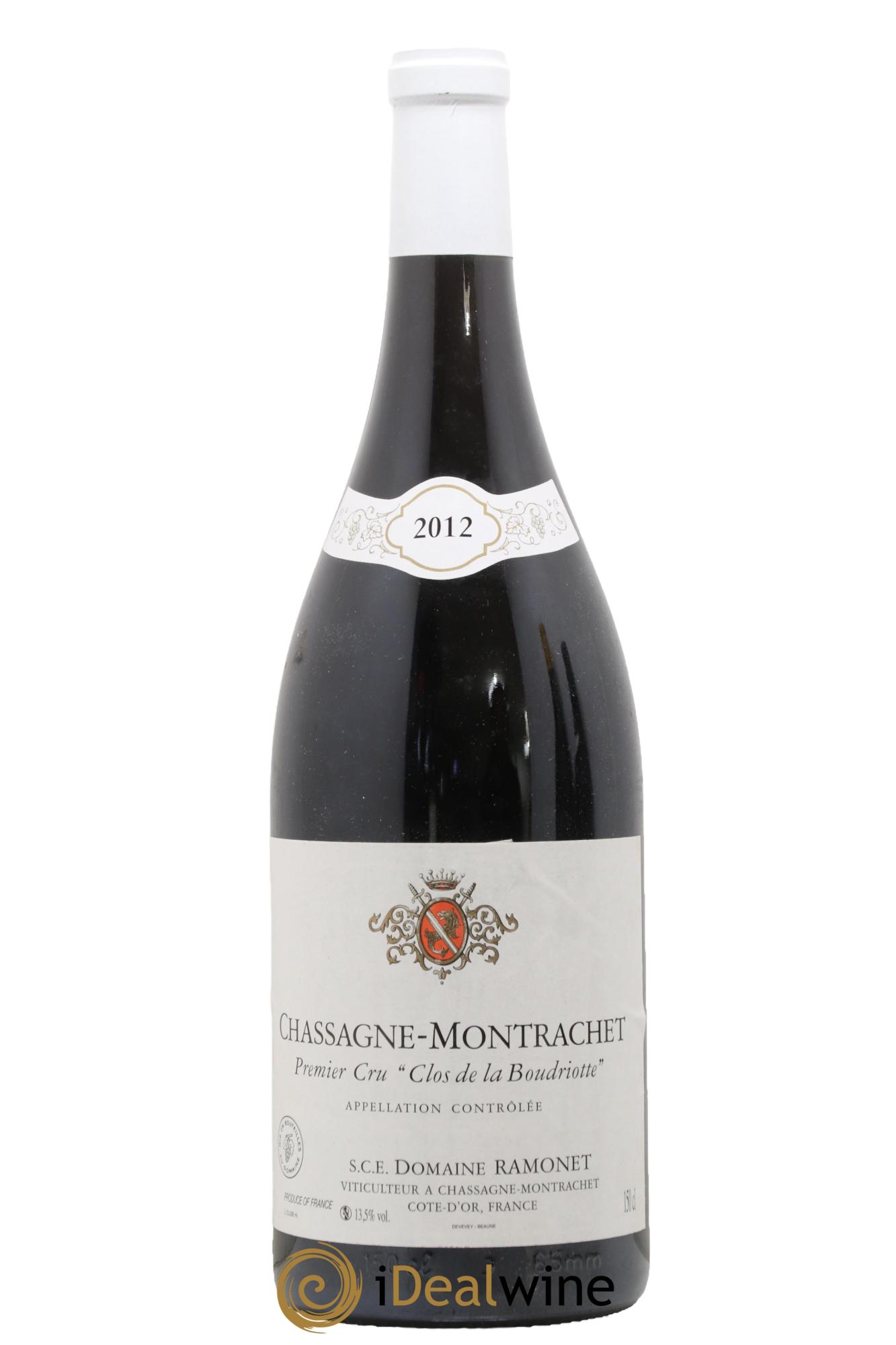 Chassagne-Montrachet 1er Cru Clos de la Boudriotte Ramonet (Domaine) 2012 - Lotto di 1 magnum - 0