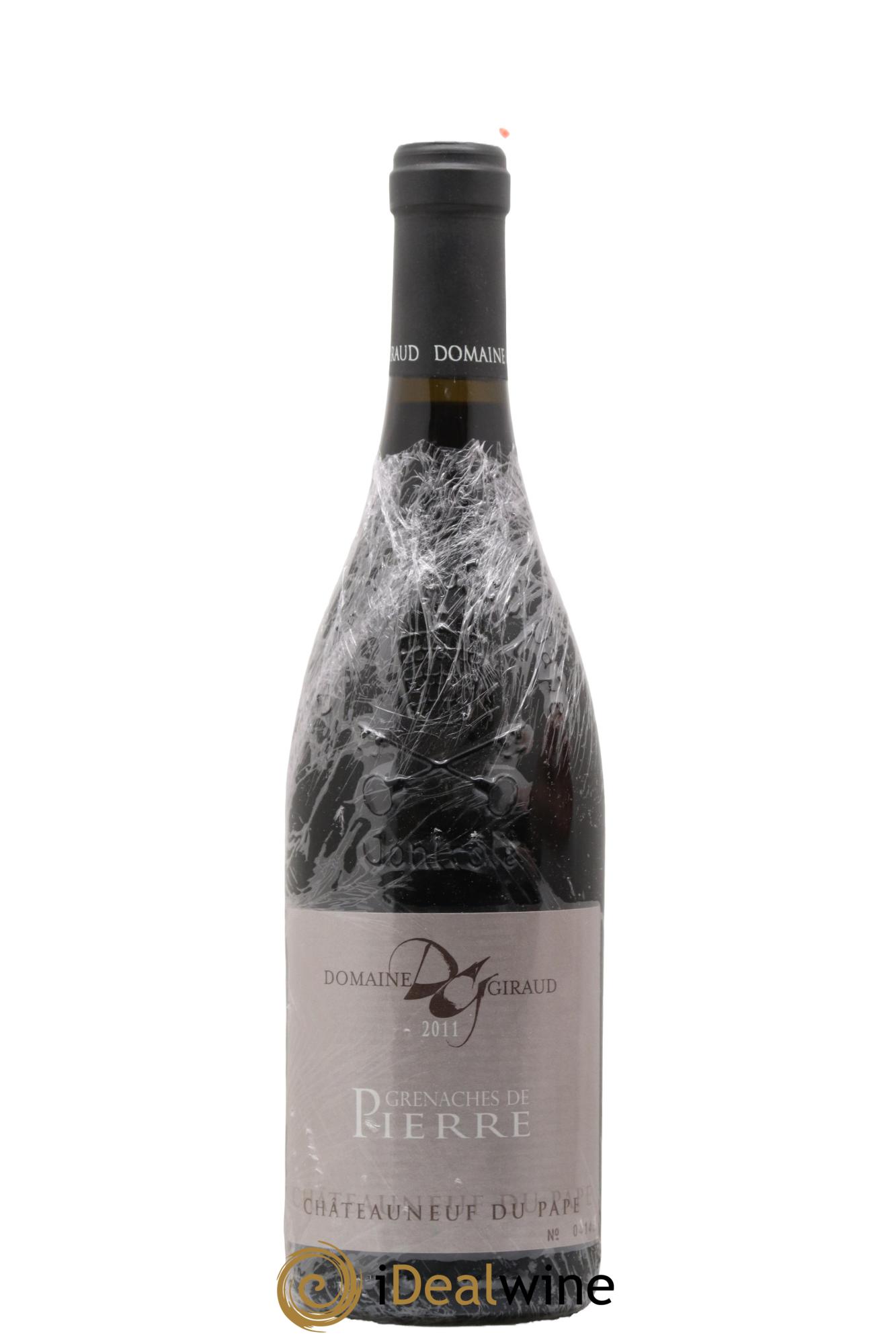 Châteauneuf-du-Pape Les Grenaches De Pierre Giraud (Domaine) 2011 - Lot de 1 bouteille - 0