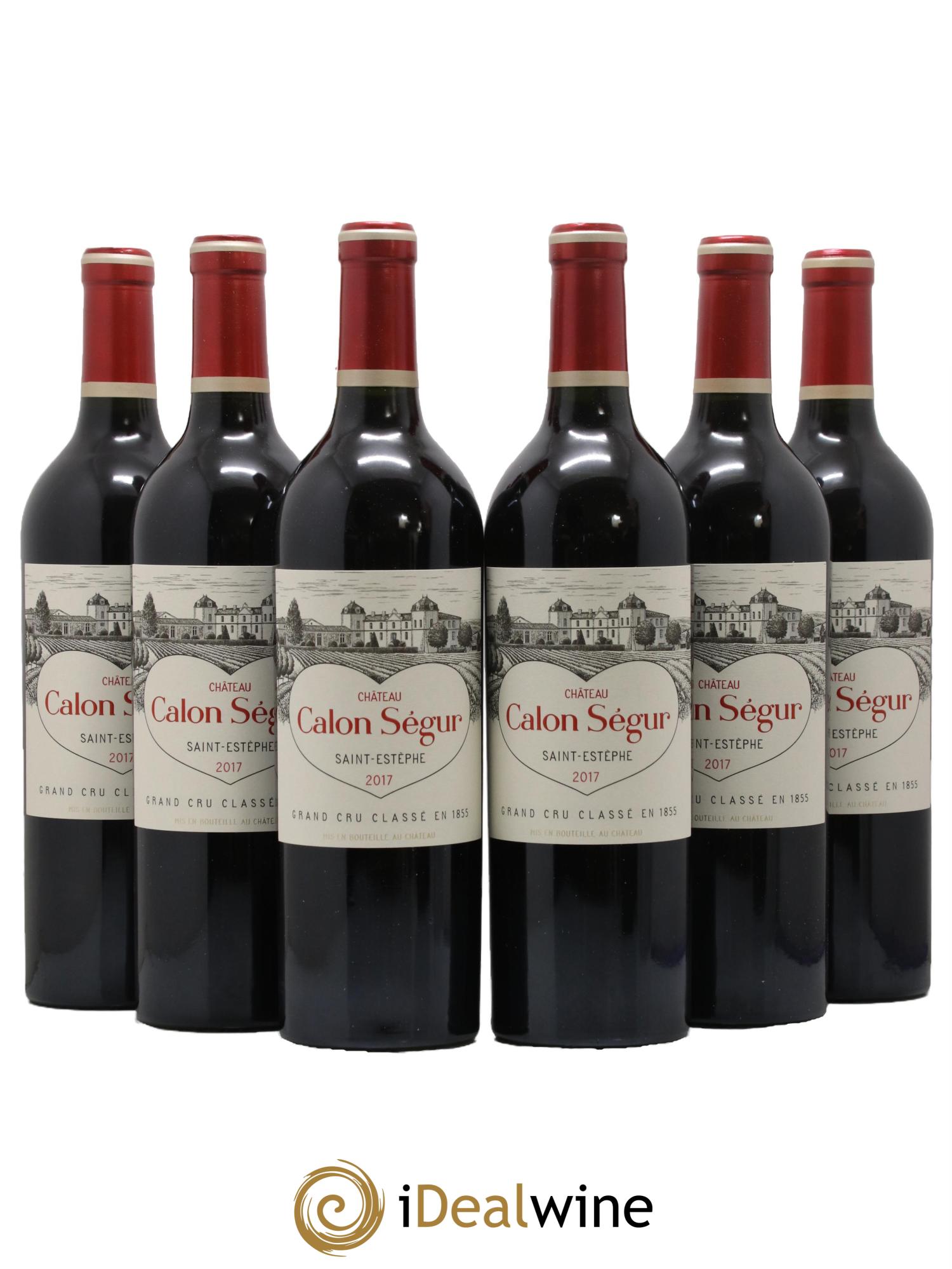 Château Calon Ségur 3ème Grand Cru Classé 2017 - Lot of 6 bottles - 0