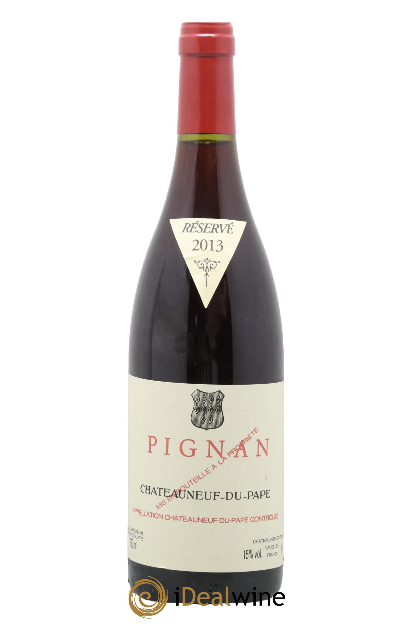 Châteauneuf-du-Pape Pignan Emmanuel Reynaud 2013 - Lot de 1 bouteille - 0