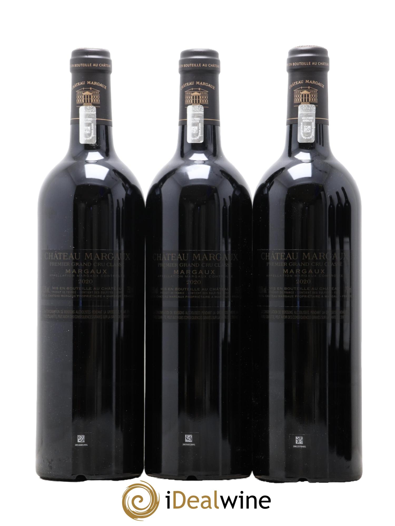 Château Margaux 1er Grand Cru Classé 2020 - Lot de 6 bouteilles - 2