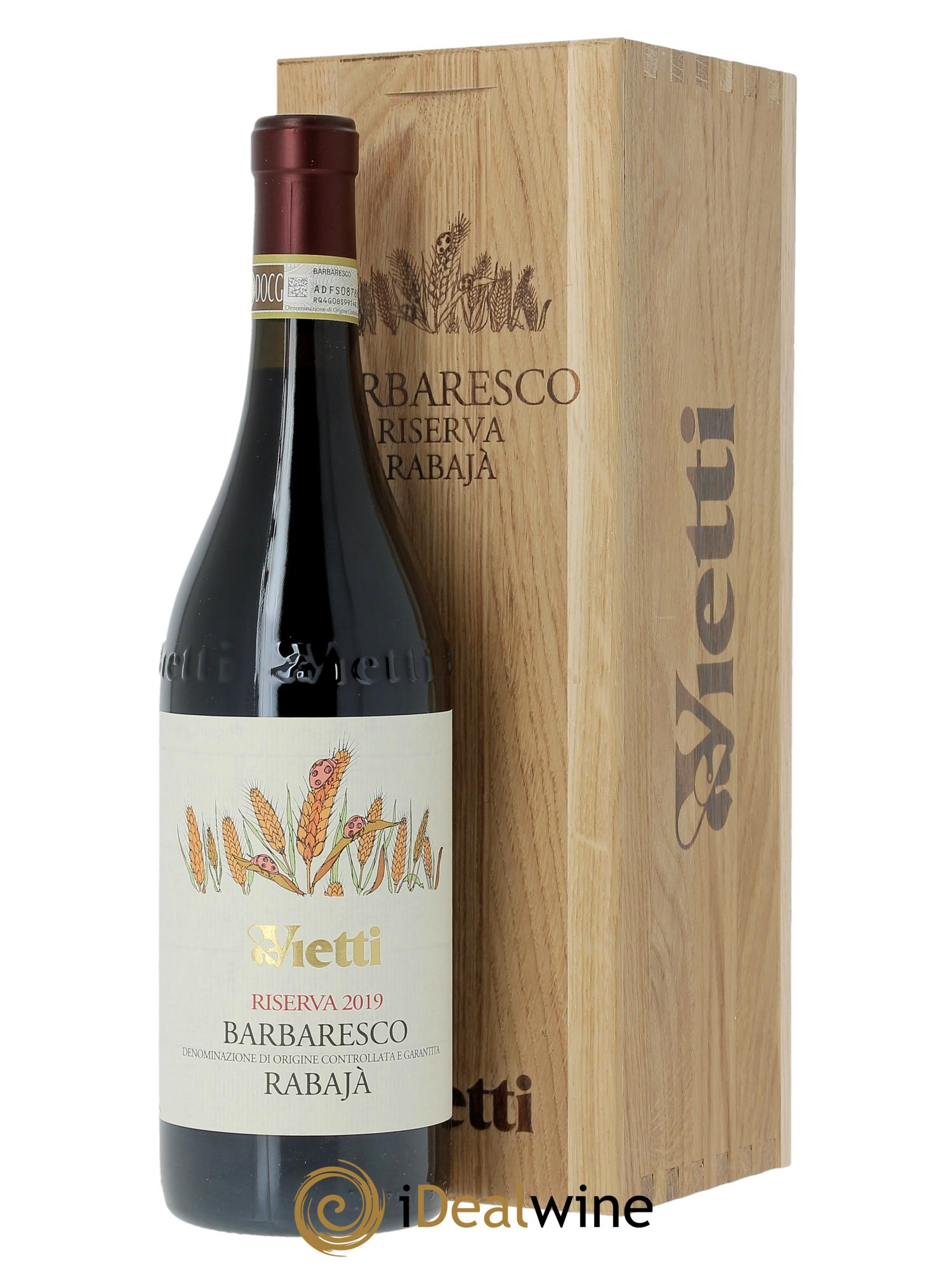 Barbaresco DOCG Riserva Rabaja Vietti 2019 - Lot de 1 bouteille - 0