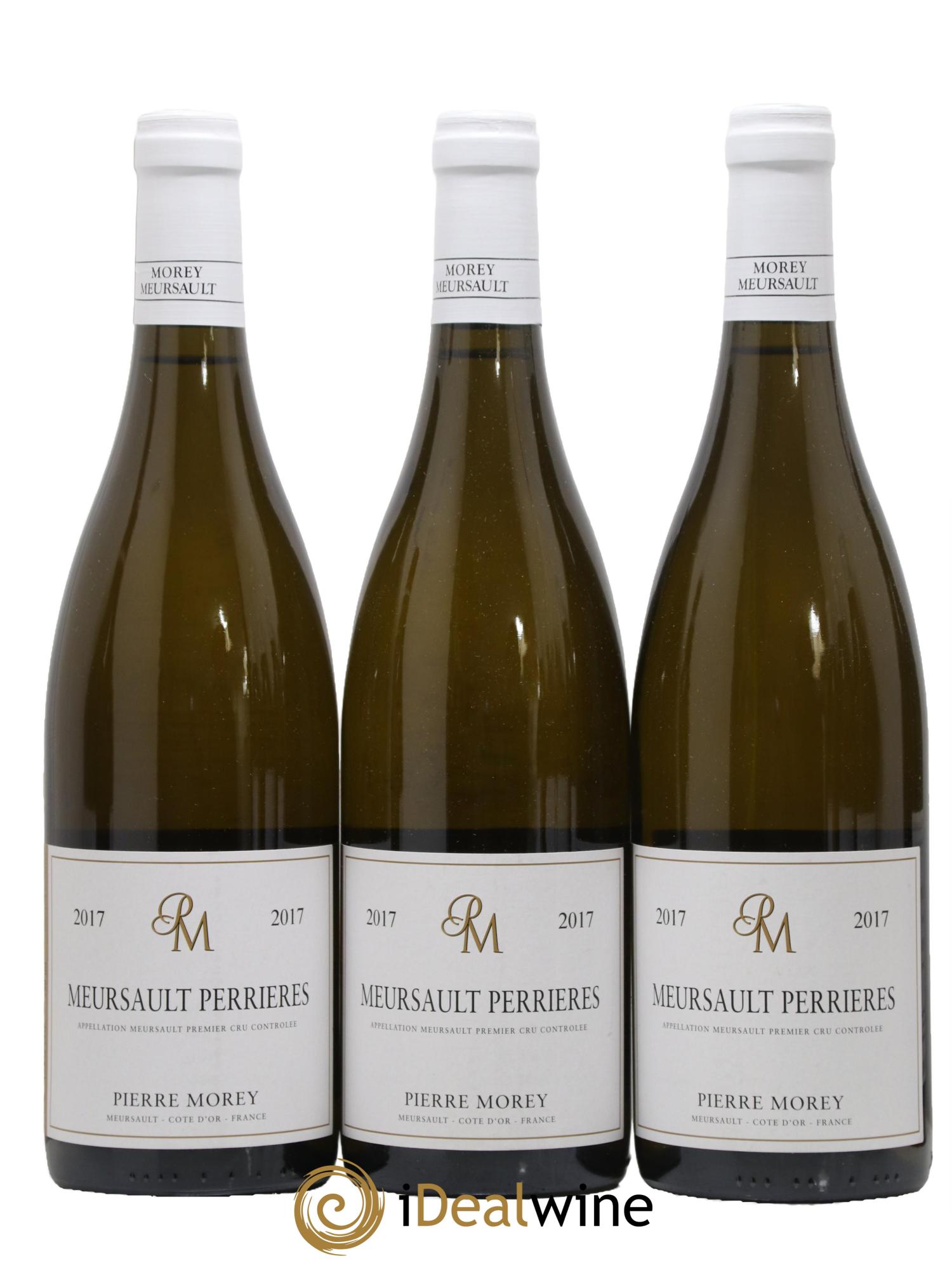 Meursault 1er Cru Perrières Pierre Morey (Domaine) 2017 - Lotto di 3 bottiglie - 0