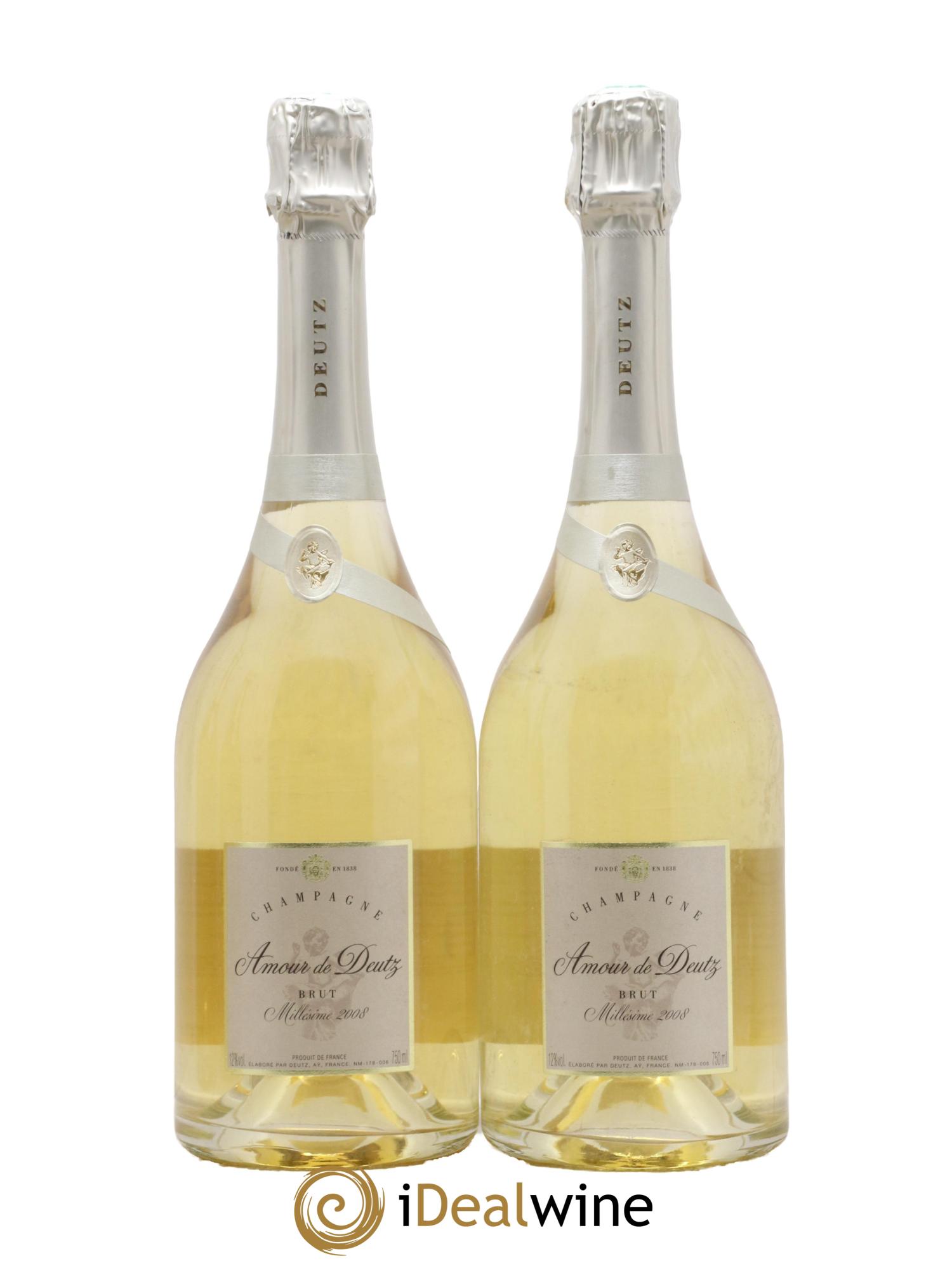 Amour de Deutz Brut Deutz 2008 - Lot de 2 bouteilles - 0