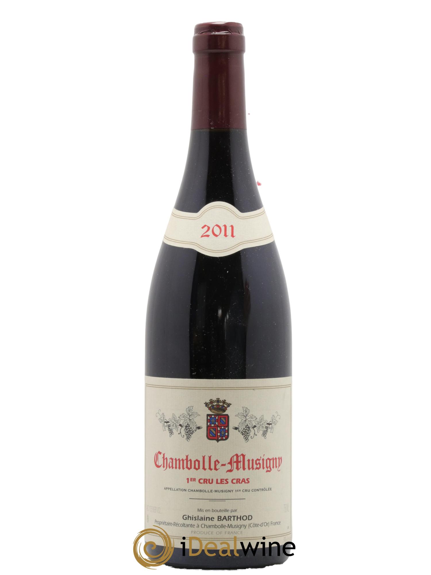 Chambolle-Musigny 1er Cru Les Cras Ghislaine Barthod 2011 - Lotto di 1 bottiglia - 0