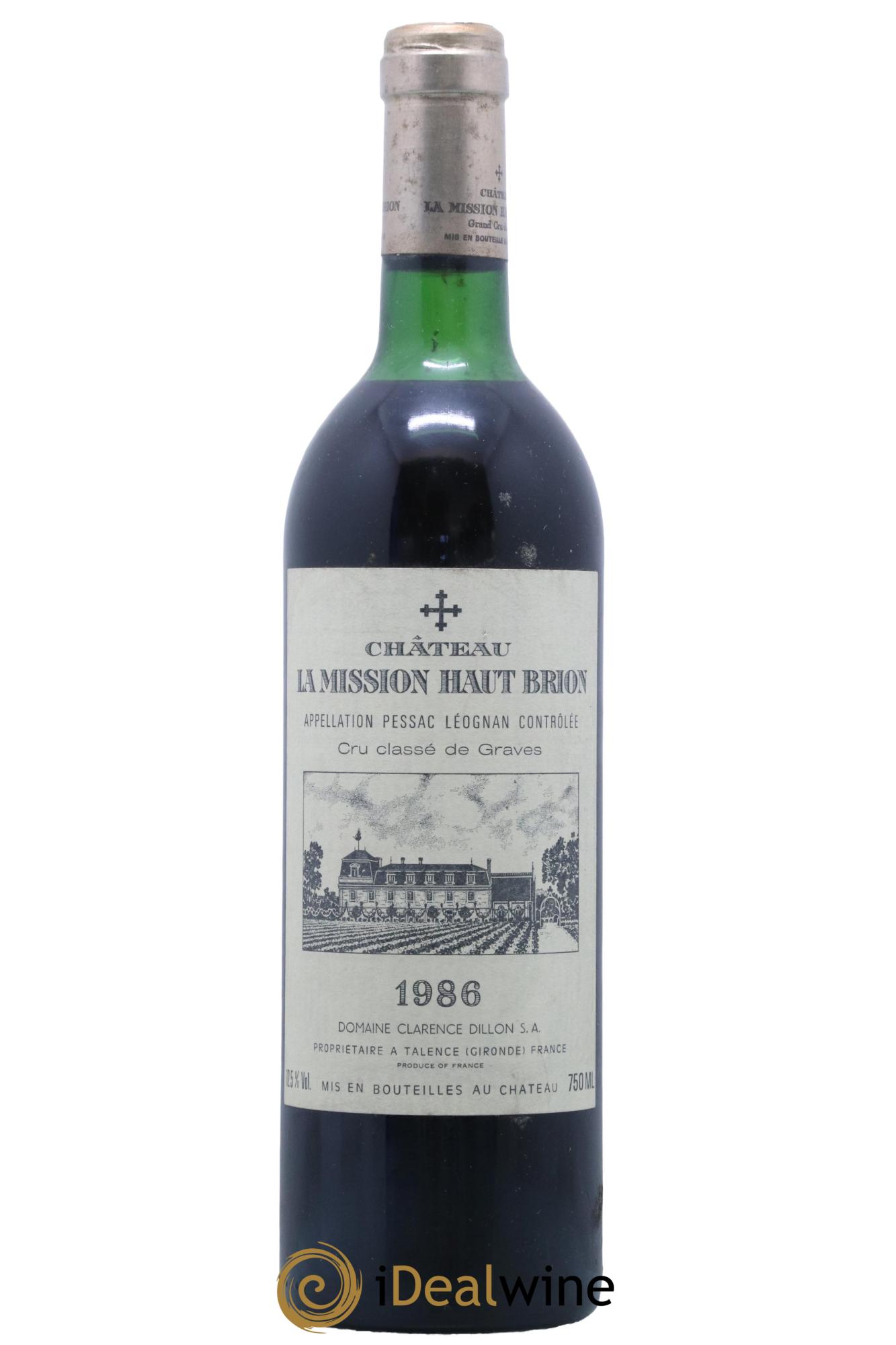 Château la Mission Haut-Brion Cru Classé de Graves 1986 - Lotto di 1 bottiglia - 0