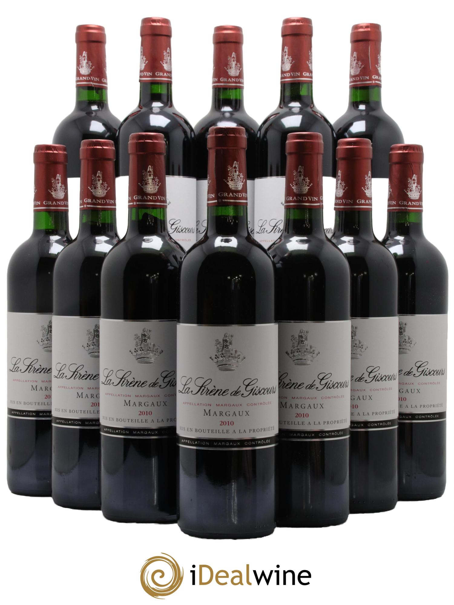 La Sirène de Giscours 2010 - Lot de 12 bouteilles - 0