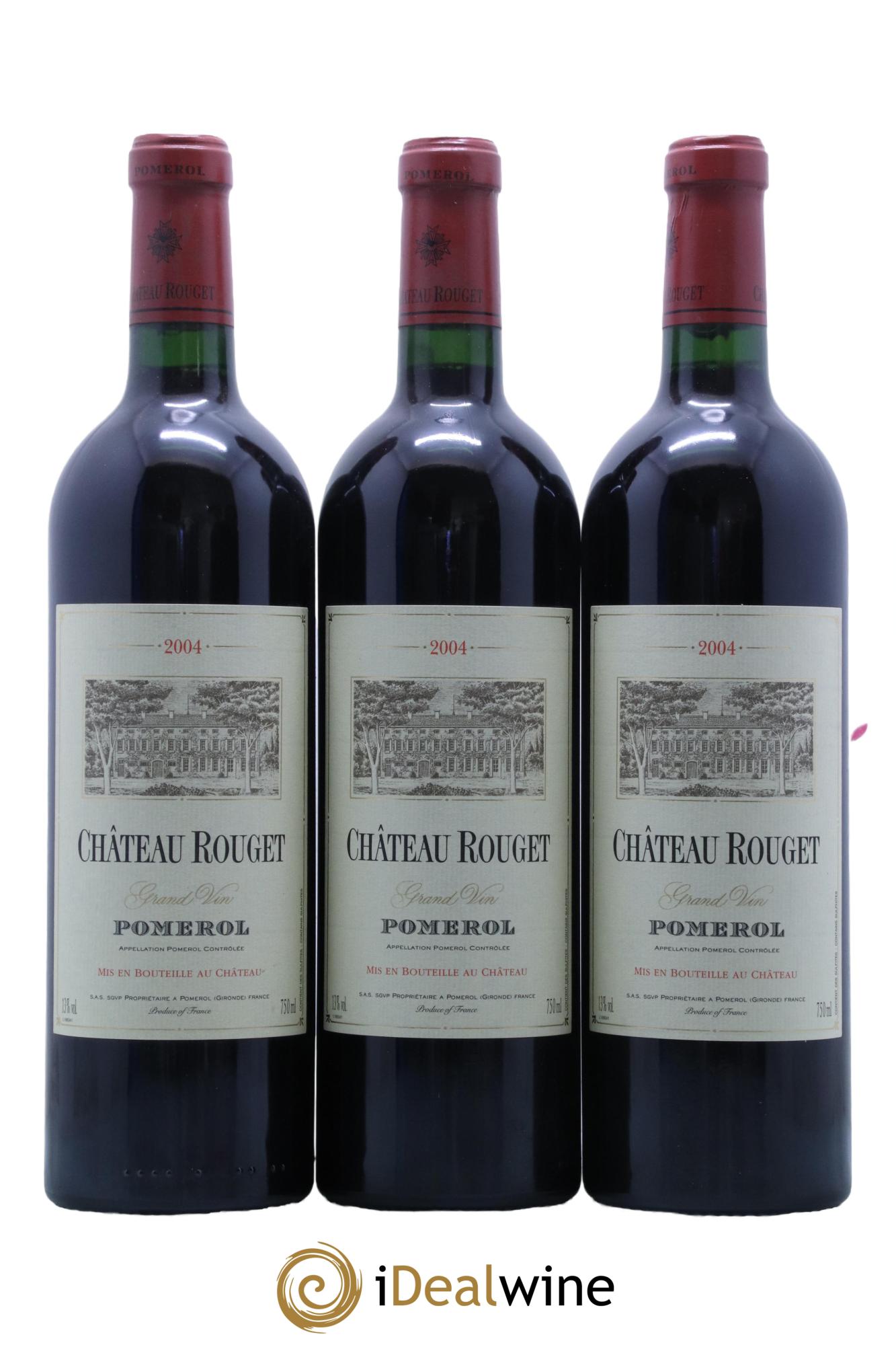 Château Rouget  2004 - Lot de 12 bouteilles - 1