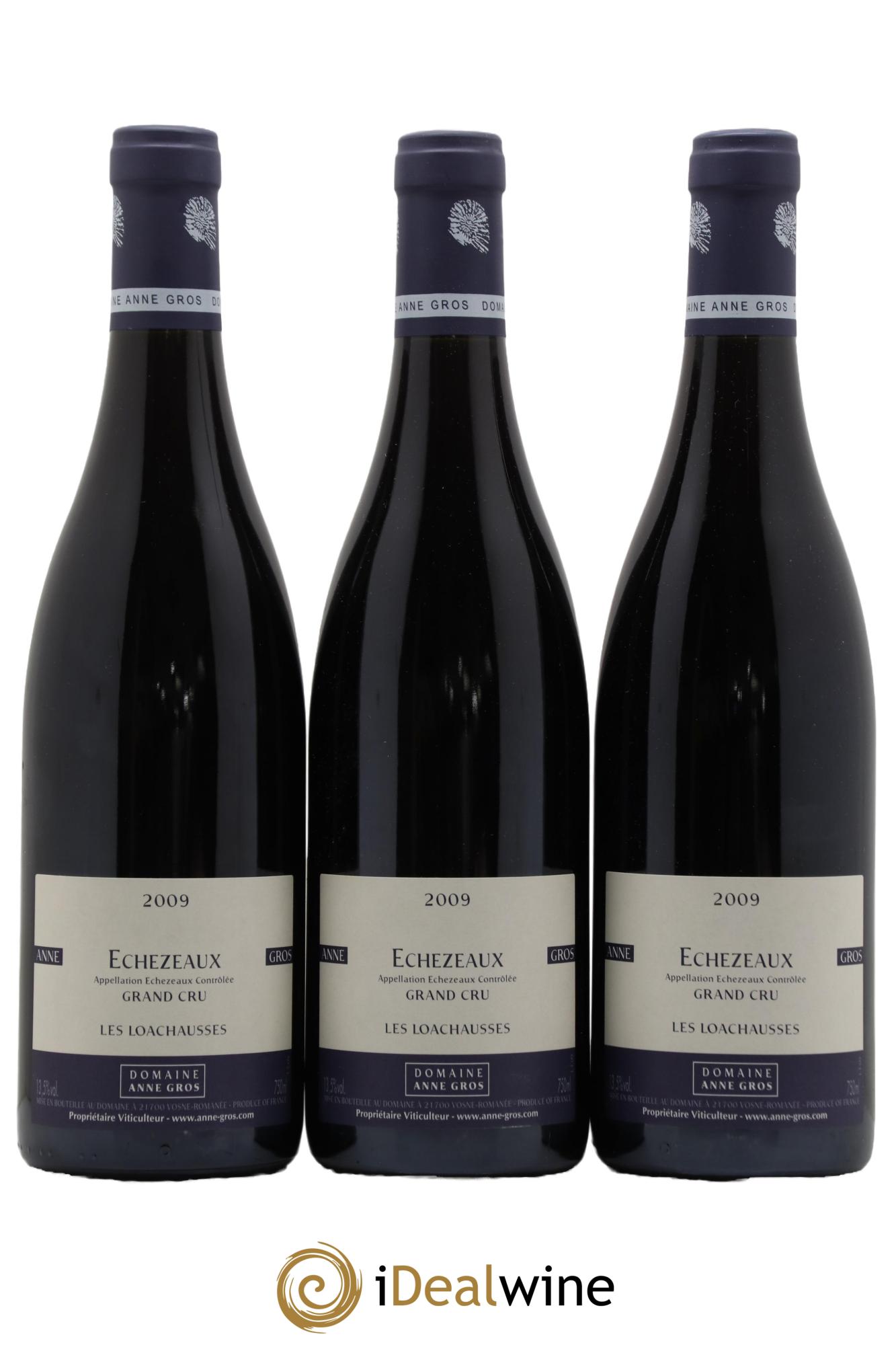 Echezeaux Grand Cru Les Loachausses Anne Gros  2009 - Posten von 3 Flaschen - 0