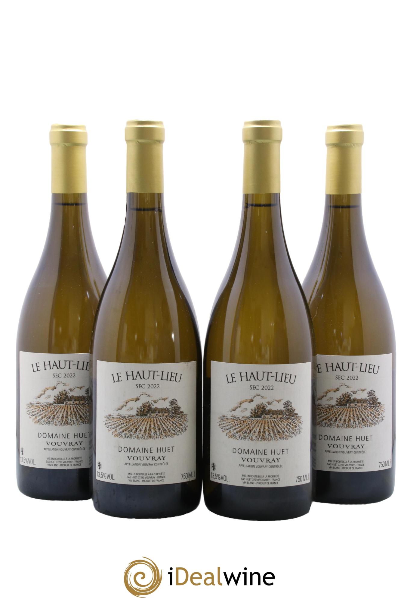 Vouvray Le Haut-Lieu Sec Domaine Huet 2022 - Lotto di 4 bottiglie - 0