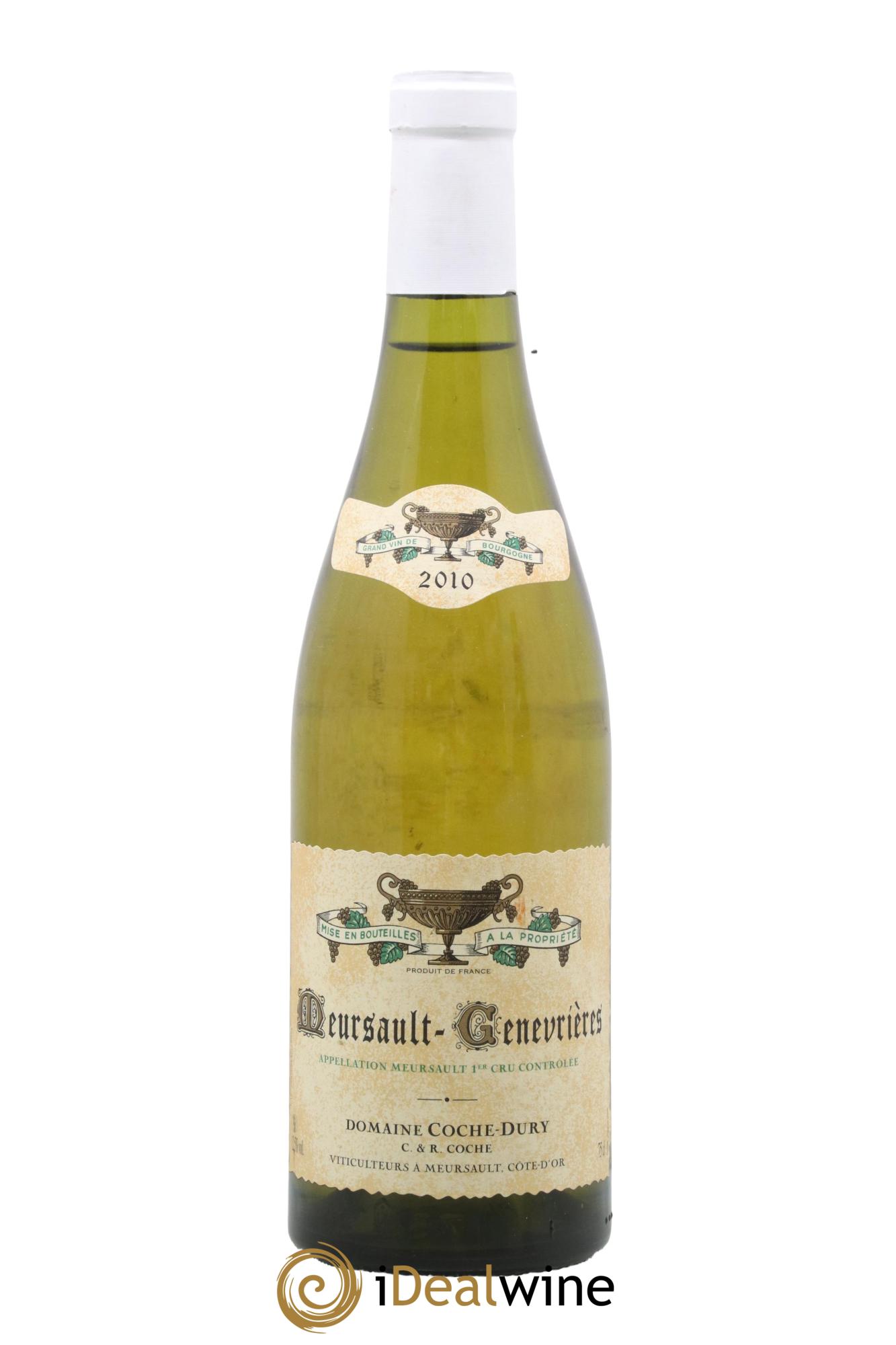 Meursault 1er Cru Genevrières Coche Dury (Domaine) 2010 - Lot of 1 bottle - 0