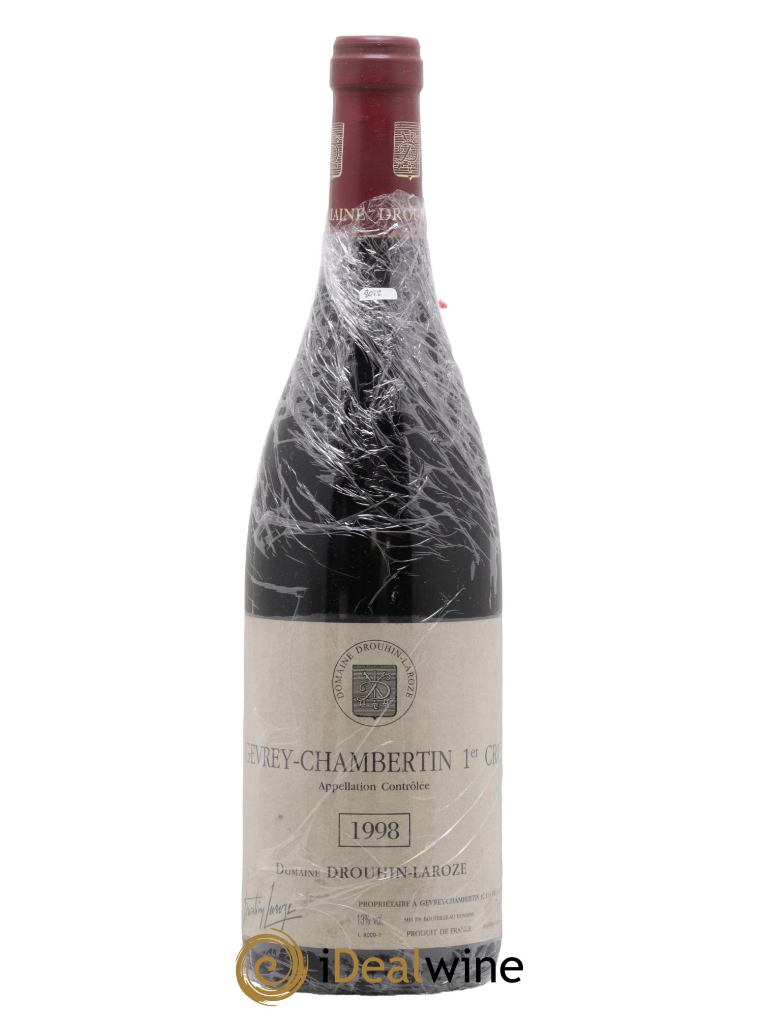 Gevrey-Chambertin 1er Cru Drouhin Laroze 1998 - Lotto di 1 bottiglia - 0