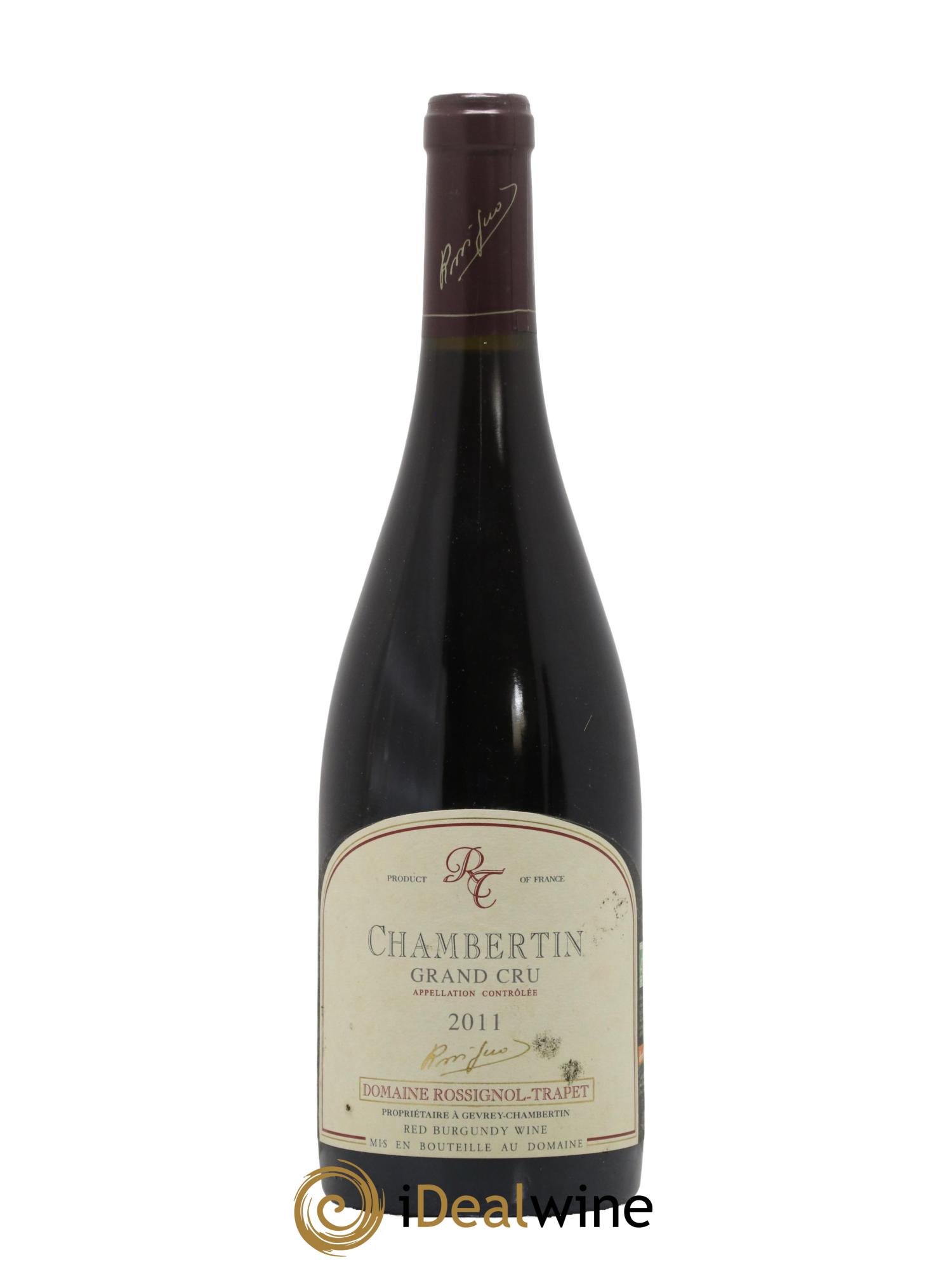 Chambertin Grand Cru Rossignol-Trapet (Domaine) 2011 - Lot de 1 bouteille - 0