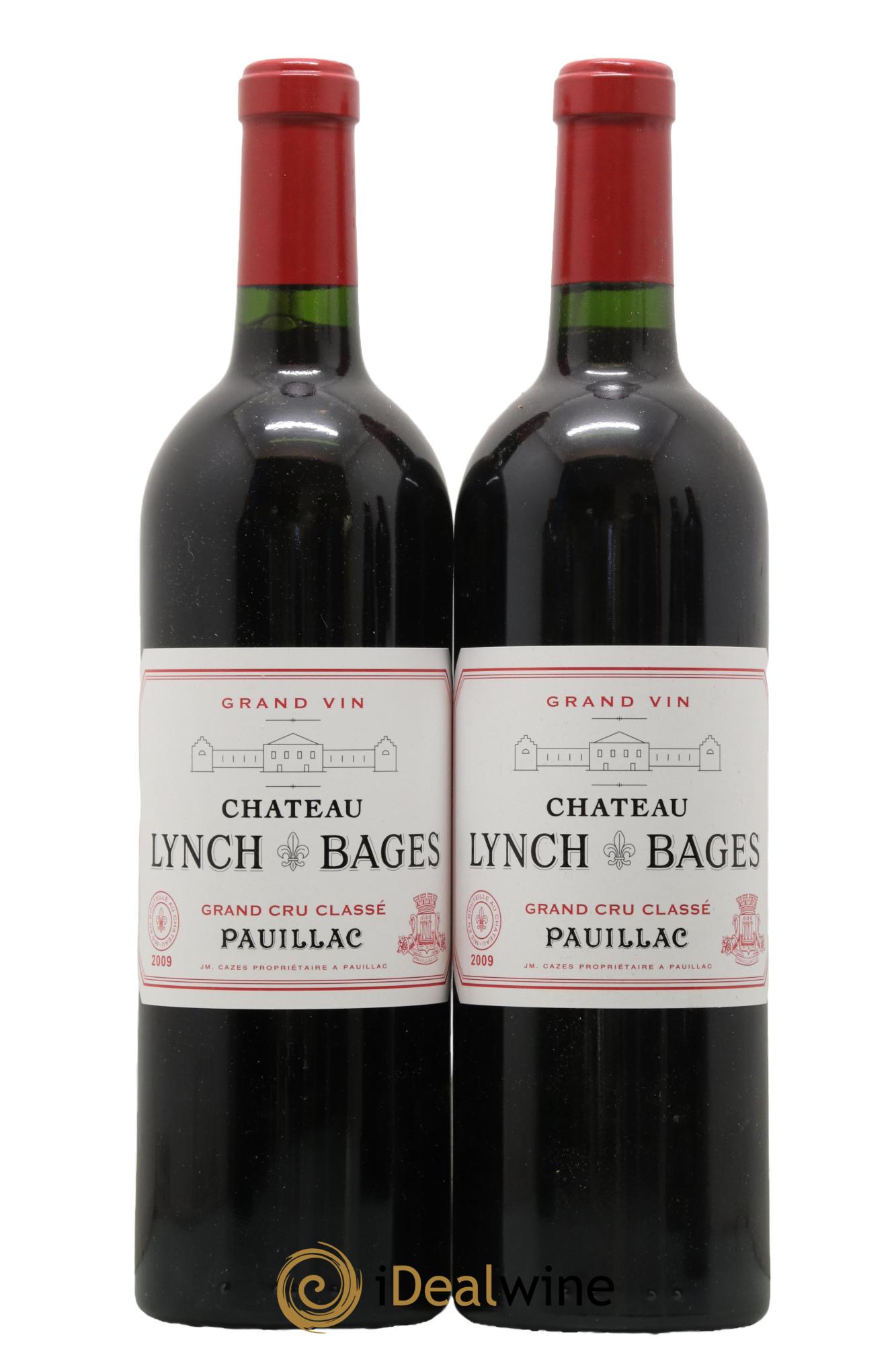 Château Lynch Bages 5ème Grand Cru Classé 2009 - Lot de 2 bouteilles - 0