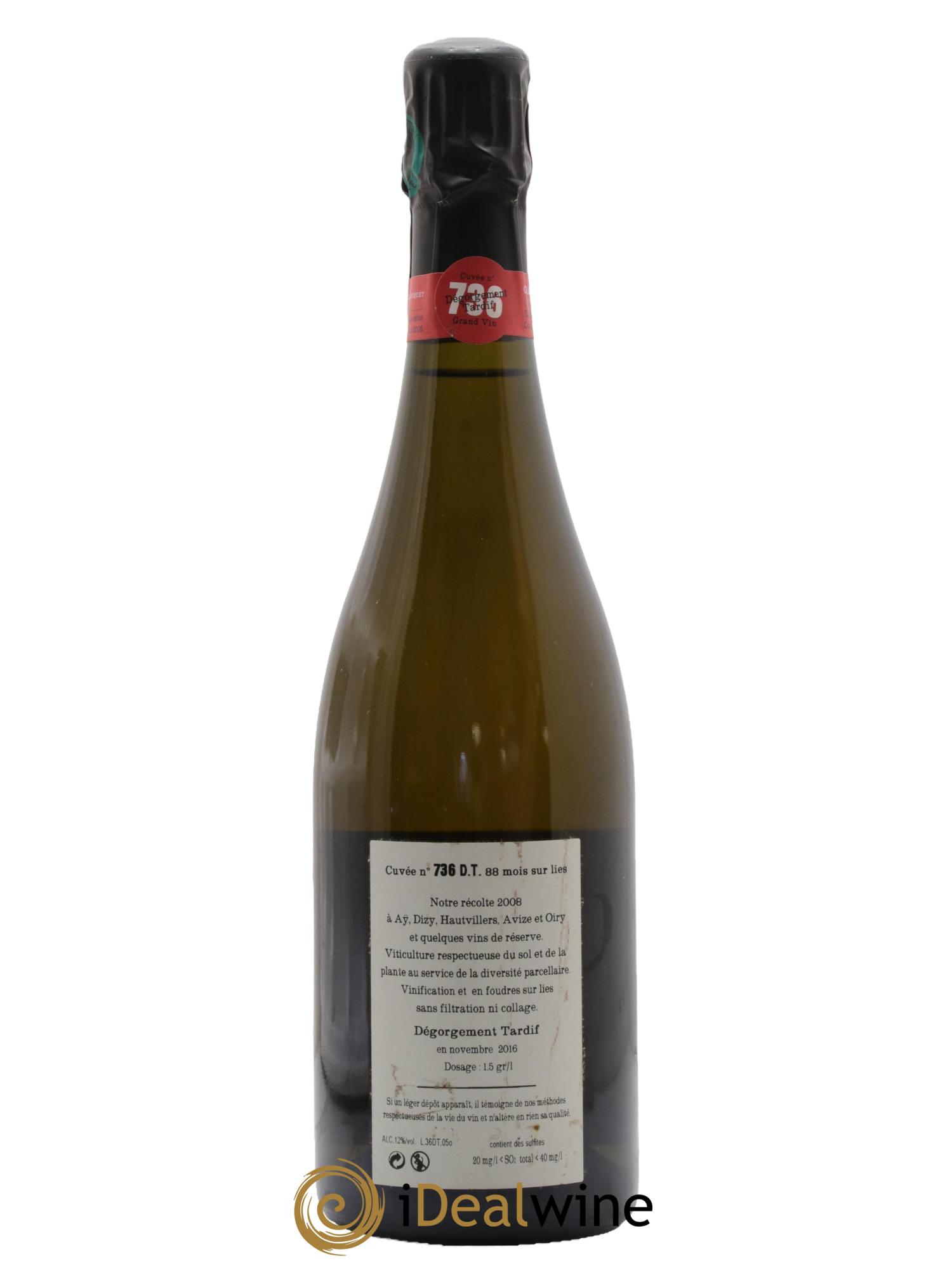 Cuvée 736 Dégorgement Tardif Extra Brut Jacquesson - Lot of 1 bottle - 1