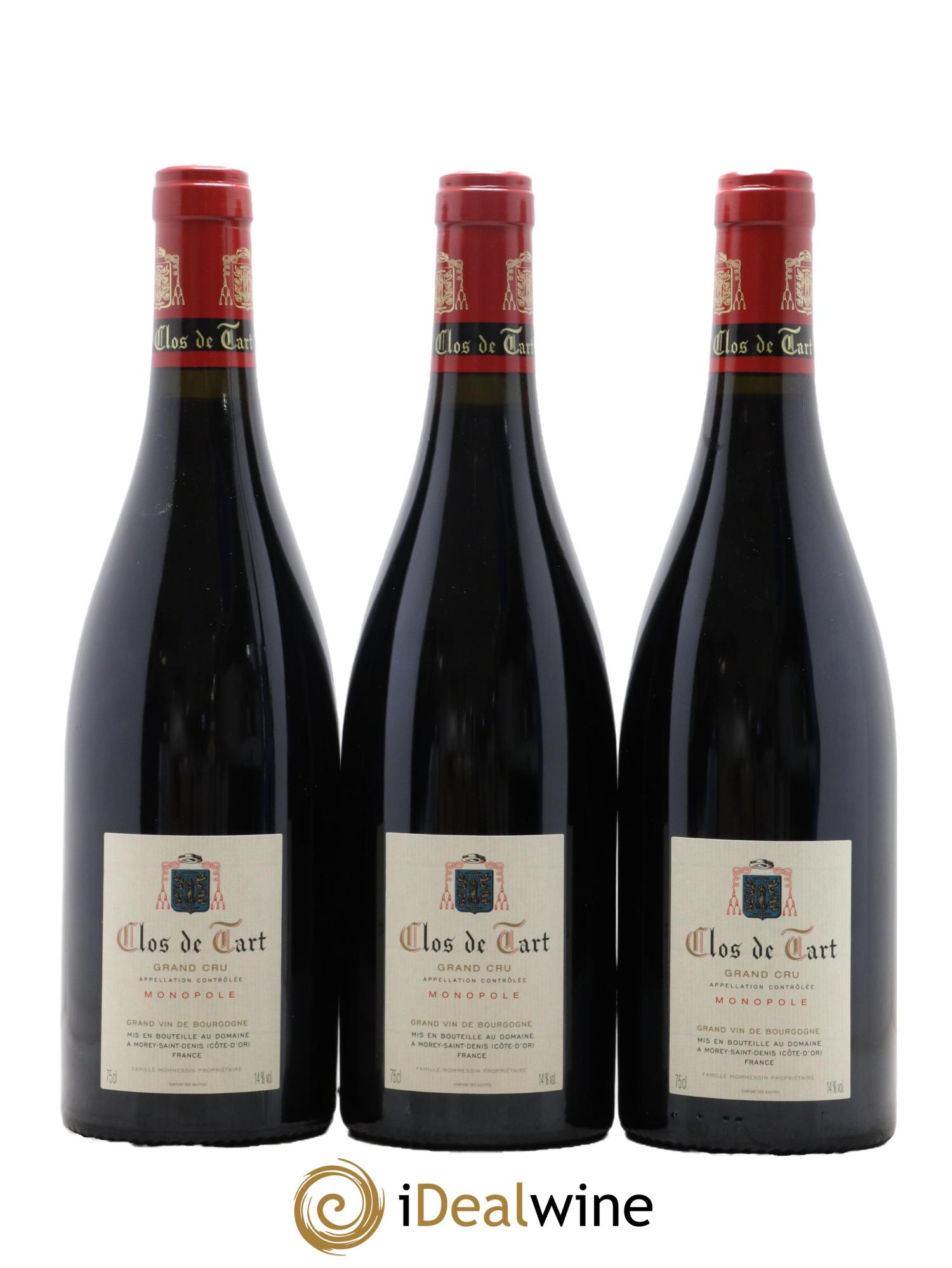 Clos de Tart Grand Cru Mommessin  2012 - Posten von 6 Flaschen - 4